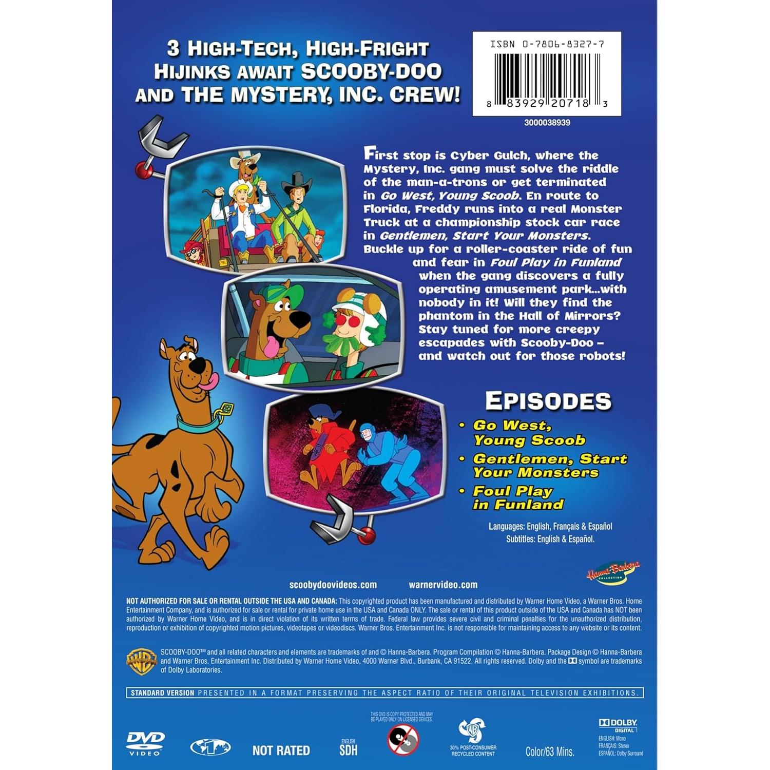 DVD Scooby-Doo! y los Robots - Warner Home Video - 1 hora