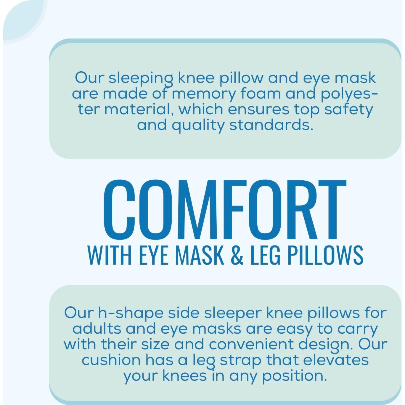 Almohada de Rodilla Espuma de Memoria Ark - Alivio Ciática