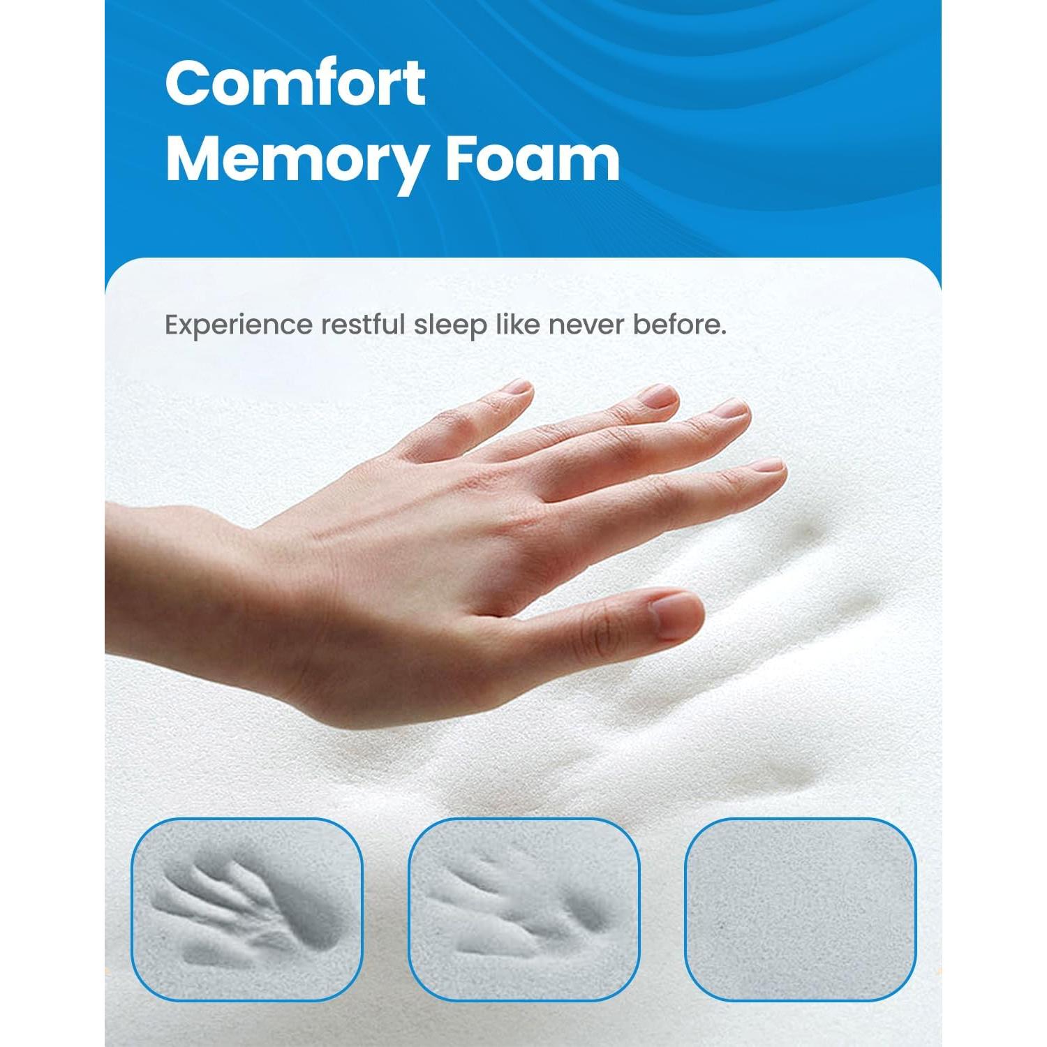 Almohada viscoelástica KOKIXEOT H para dormir de lado