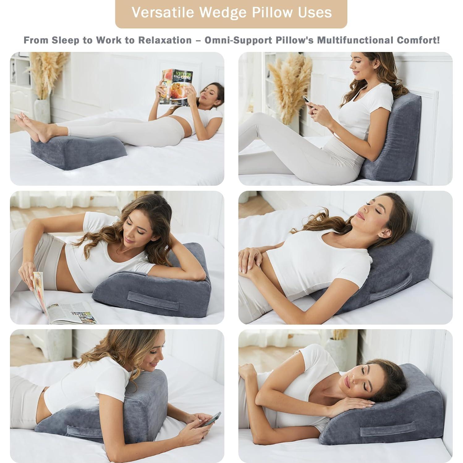 Cojín Elevador de Piernas MORTGO 49.5x40.6x20.3cm Espuma