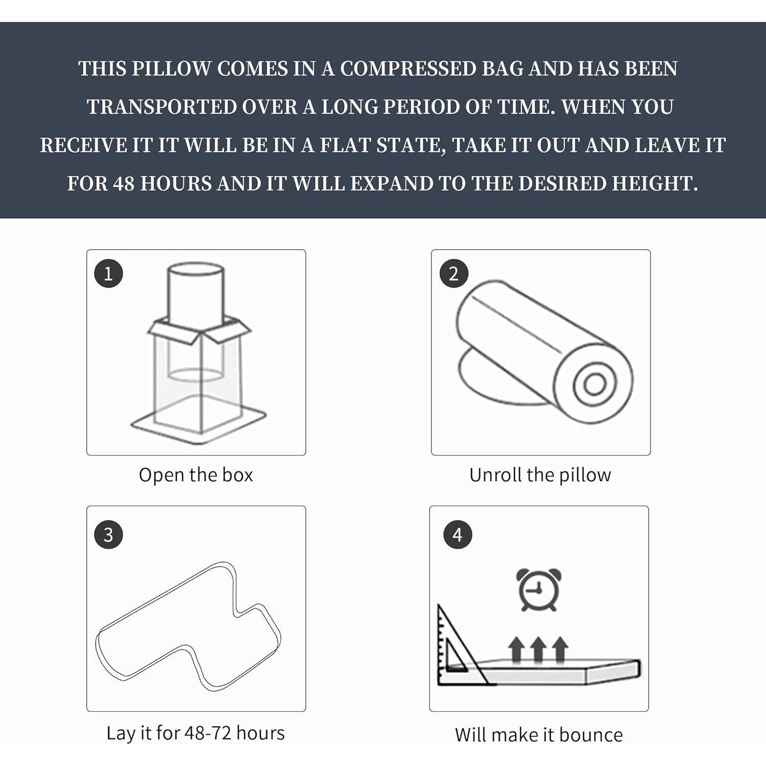 Almohada para Piernas HOMBYS Espuma Viscoelástica 17x26x10 cm