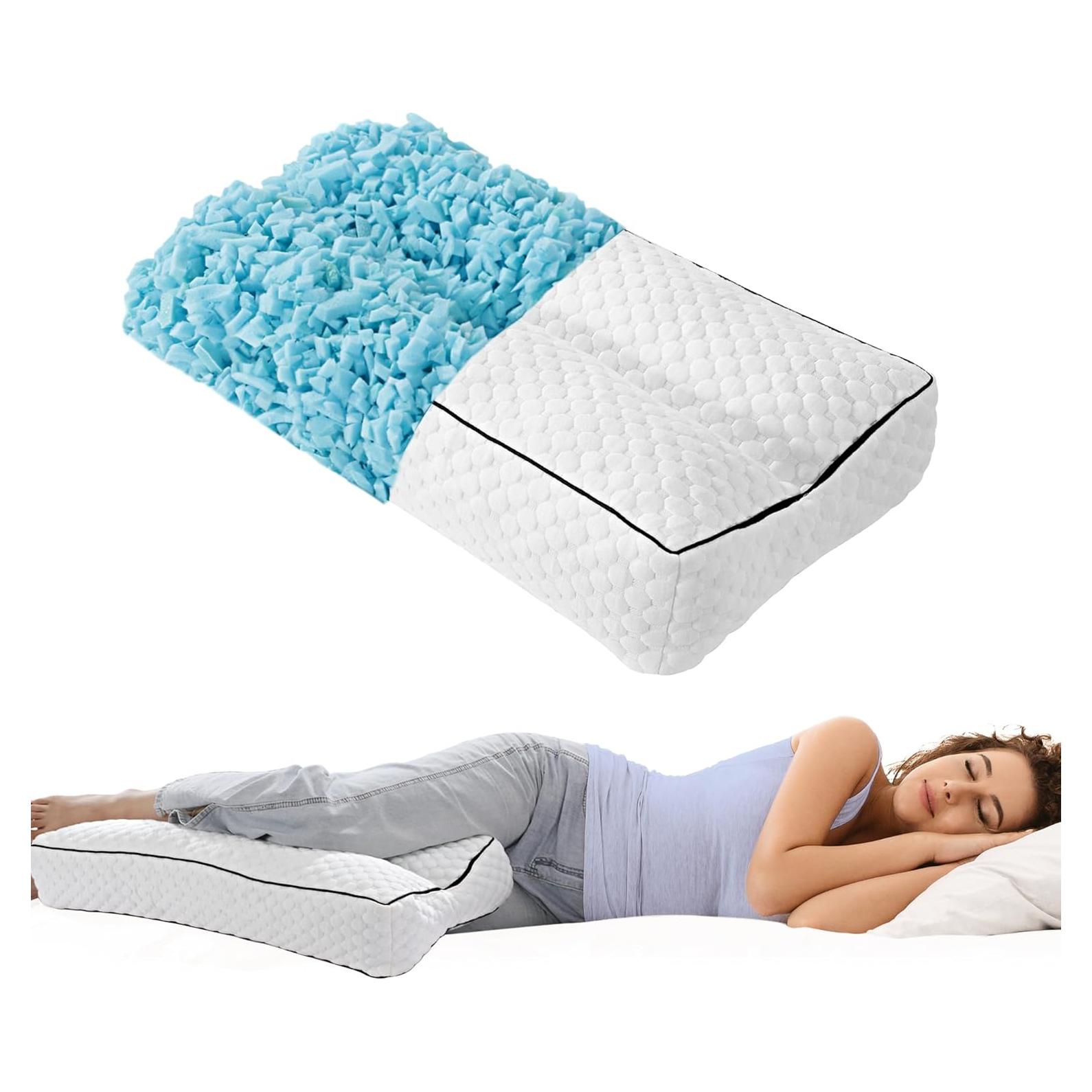 Almohada de Rodilla MABOZOO Espuma Viscoelástica 10.16 cm