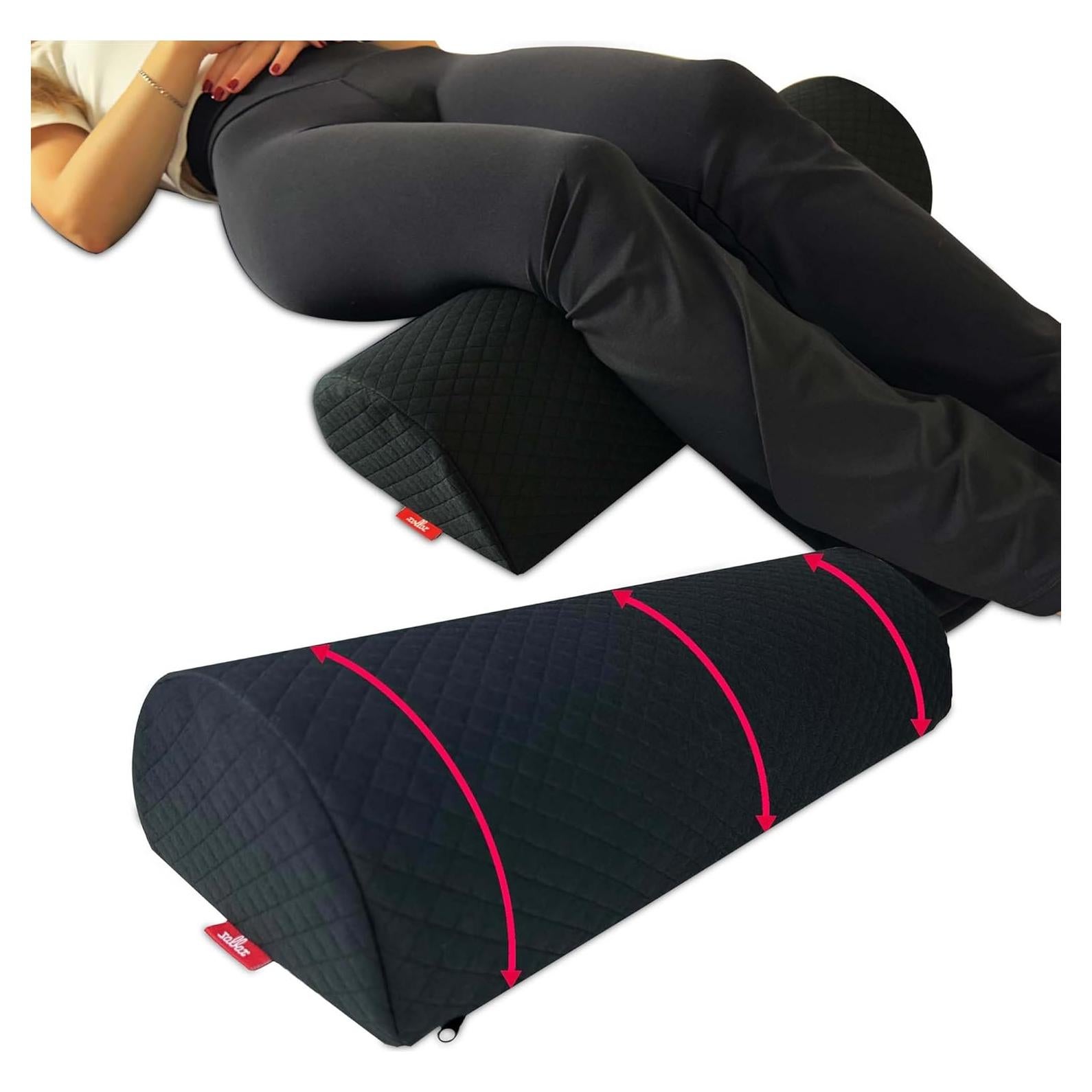 Cojín de Rodilla XOLLOZ Espuma Viscoelástica Negro