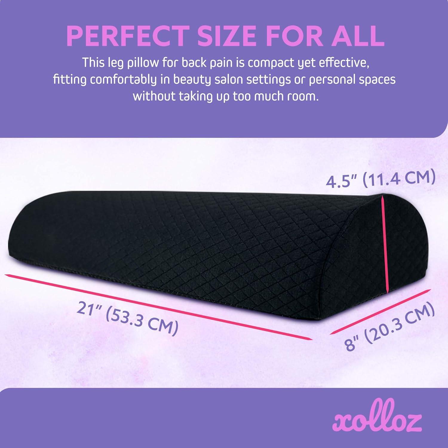 Cojín de Rodilla XOLLOZ Espuma Viscoelástica Negro