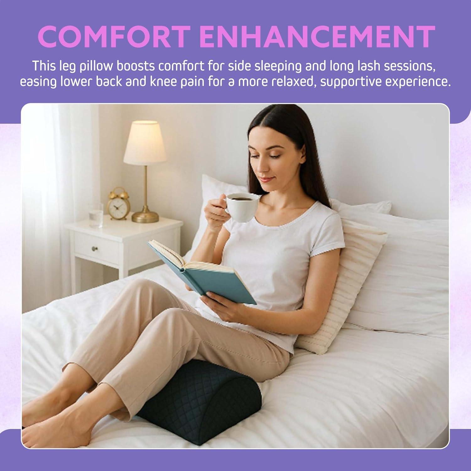 Cojín de Rodilla XOLLOZ Espuma Viscoelástica Negro