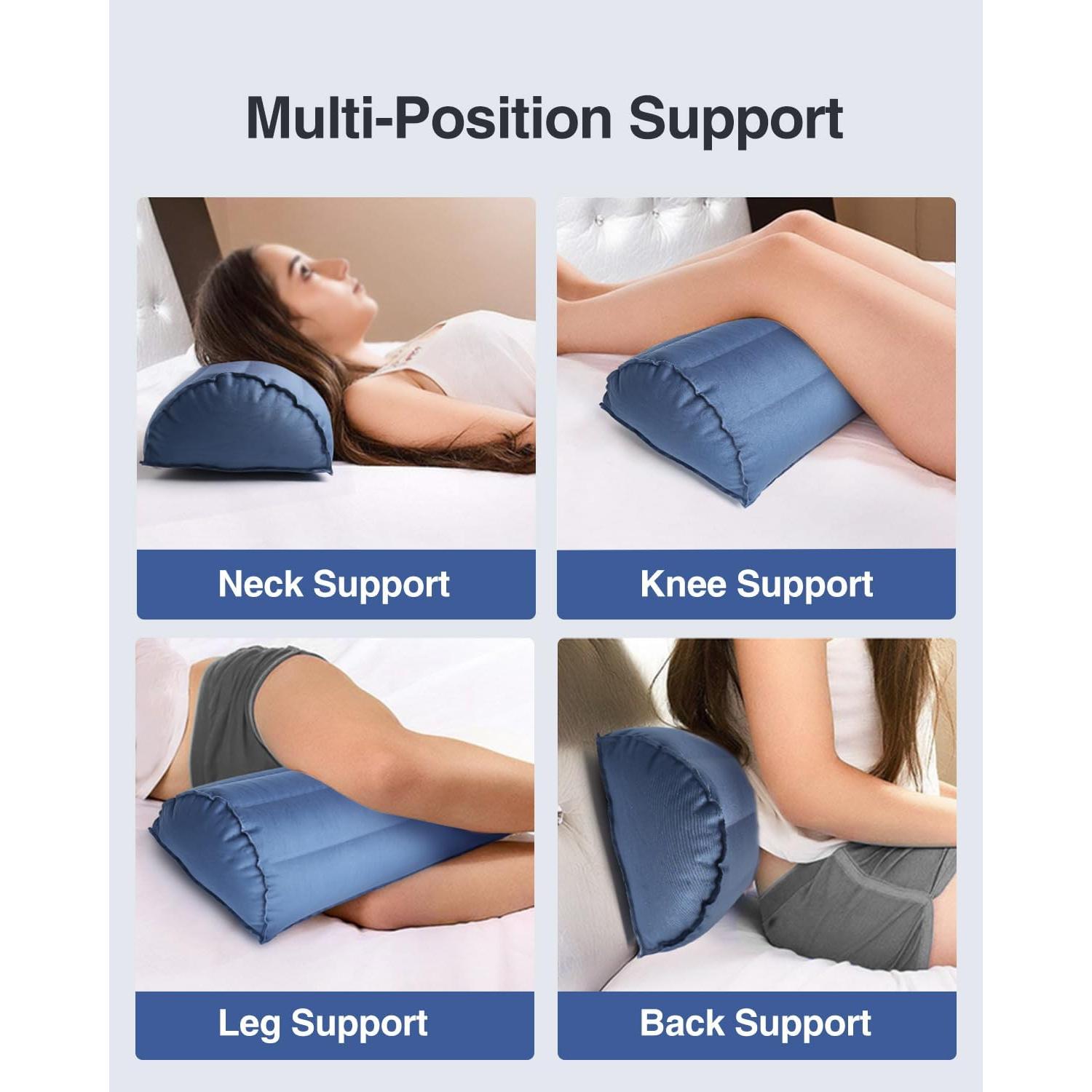 Cojín Inflable Luxtude para Piernas 51x21 cm Soporte Rodilla