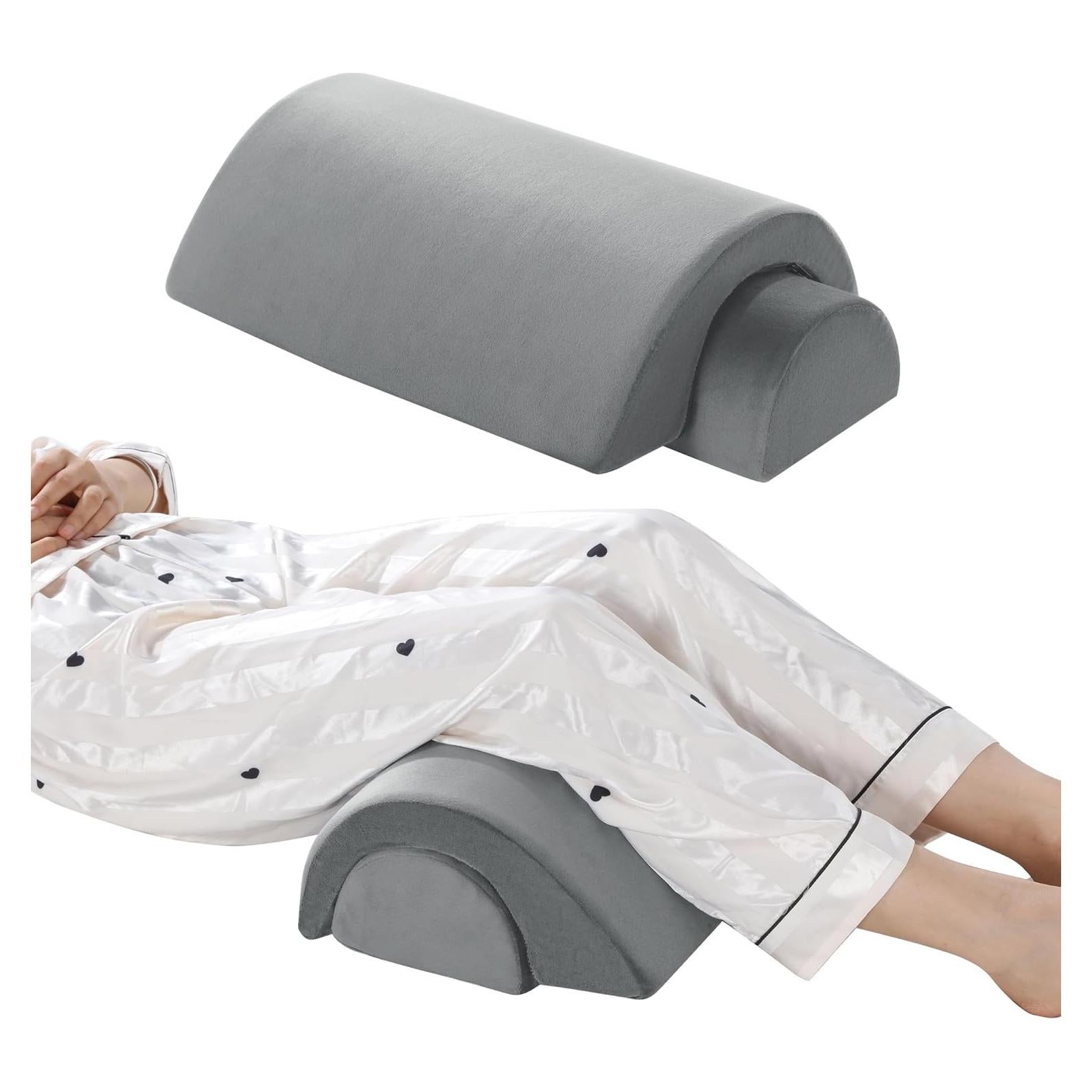Almohada Semicircular ROYALAY para Piernas y Espalda - Gris