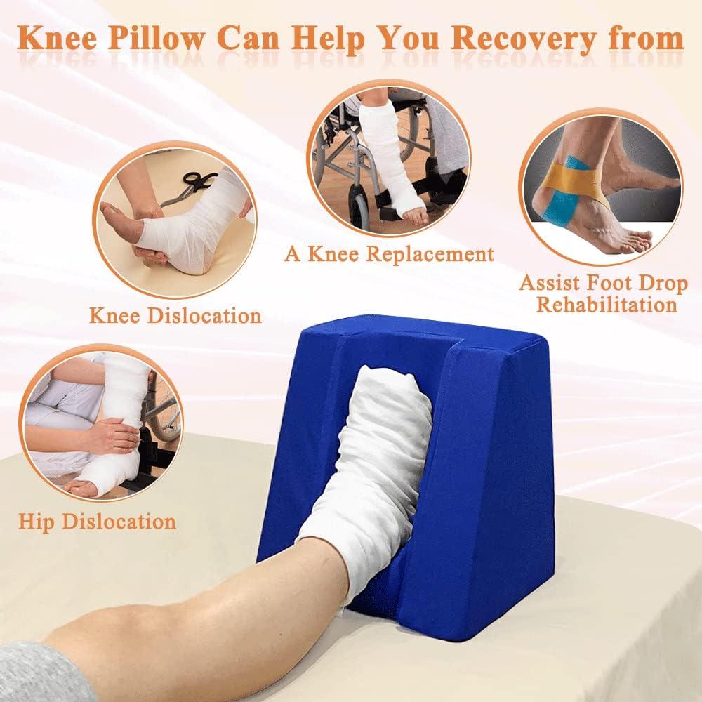 Cojín de Elevación de Pierna Zelen para Recuperación de Rodilla