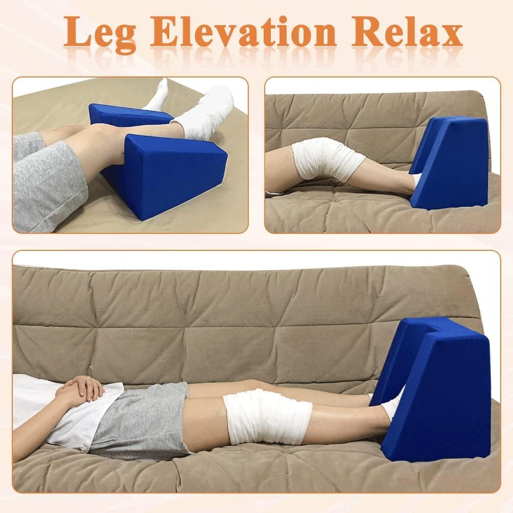 Cojín de Elevación de Pierna Zelen para Recuperación de Rodilla