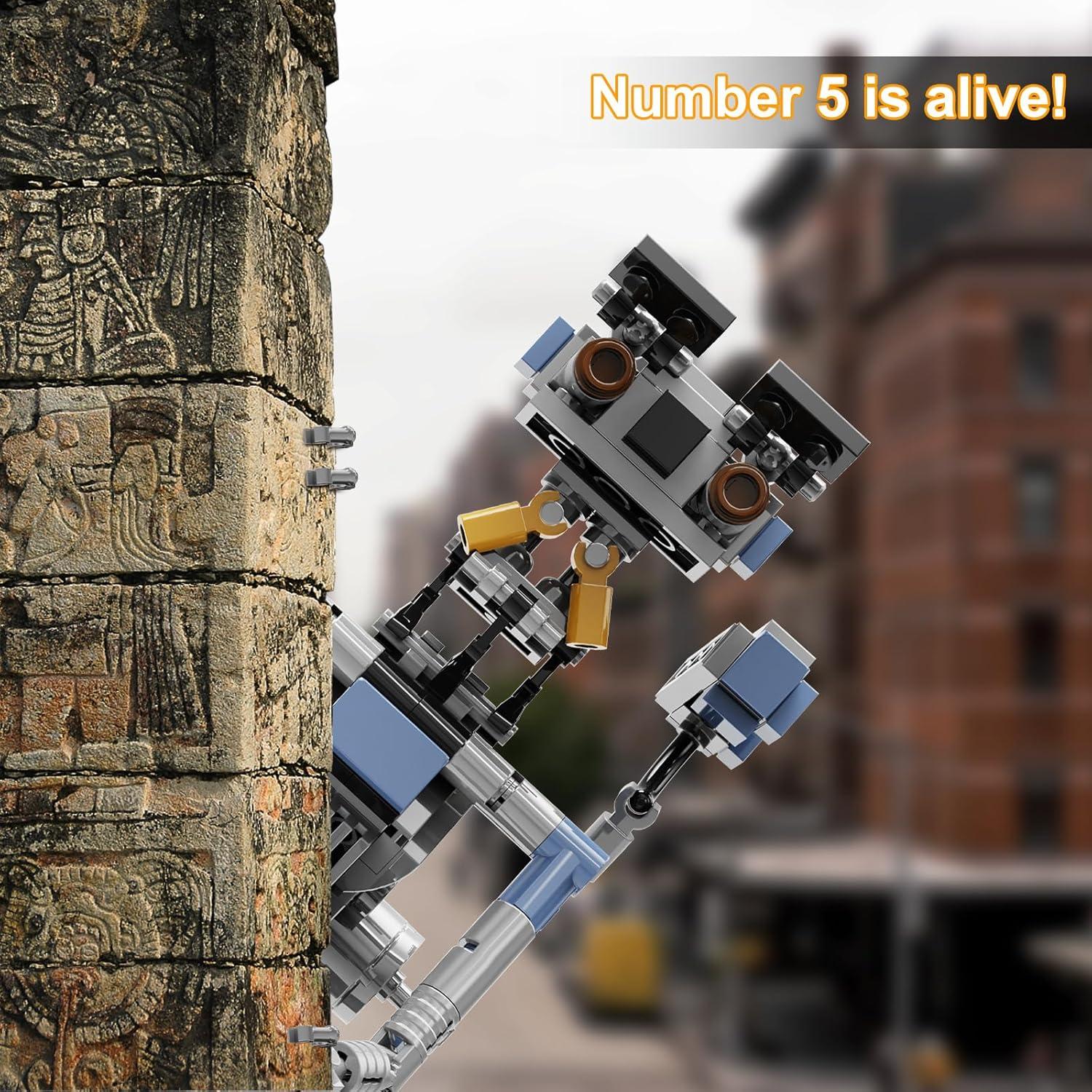 Juego de Construcción Robot Johnny 5 370 Piezas Educativo