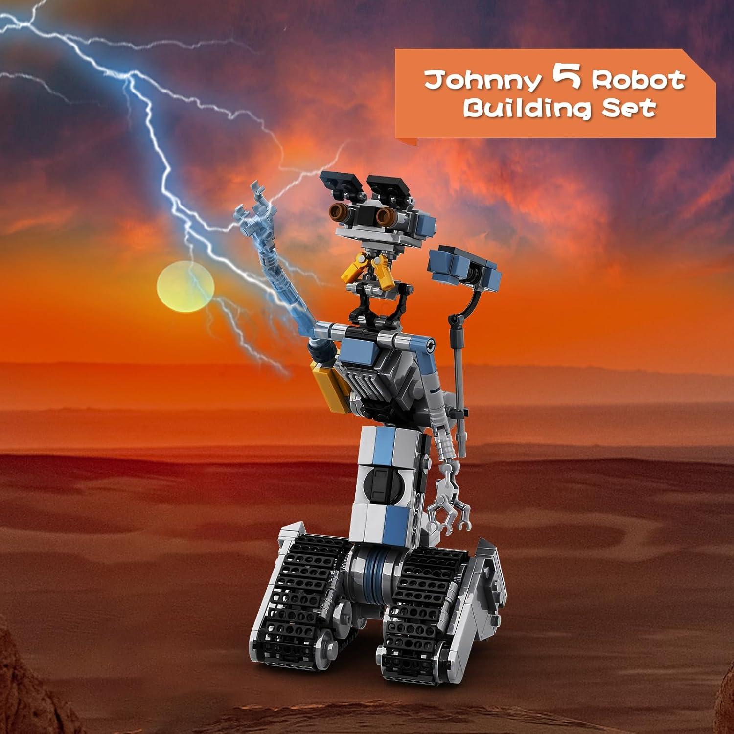 Juego de Construcción Robot Johnny 5 370 Piezas Educativo