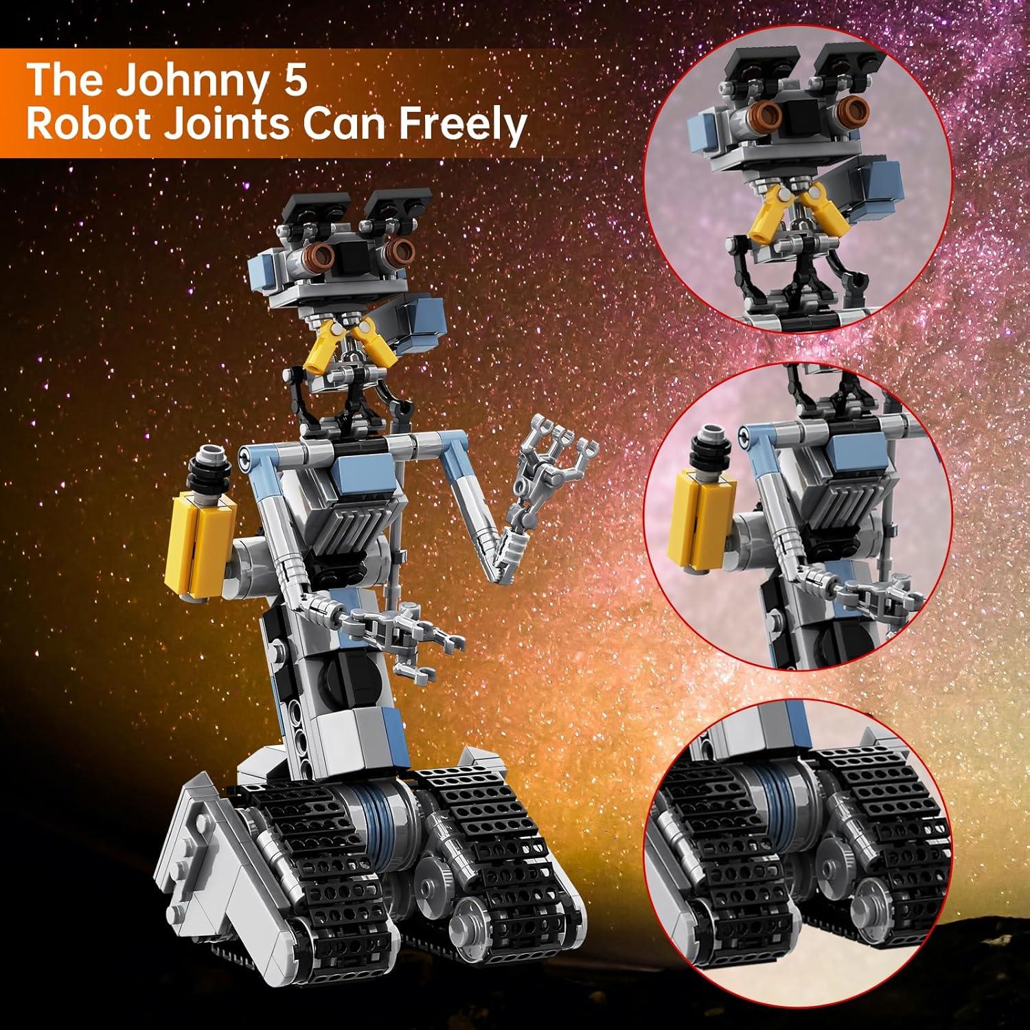 Juego de Construcción Robot Johnny 5 370 Piezas Educativo