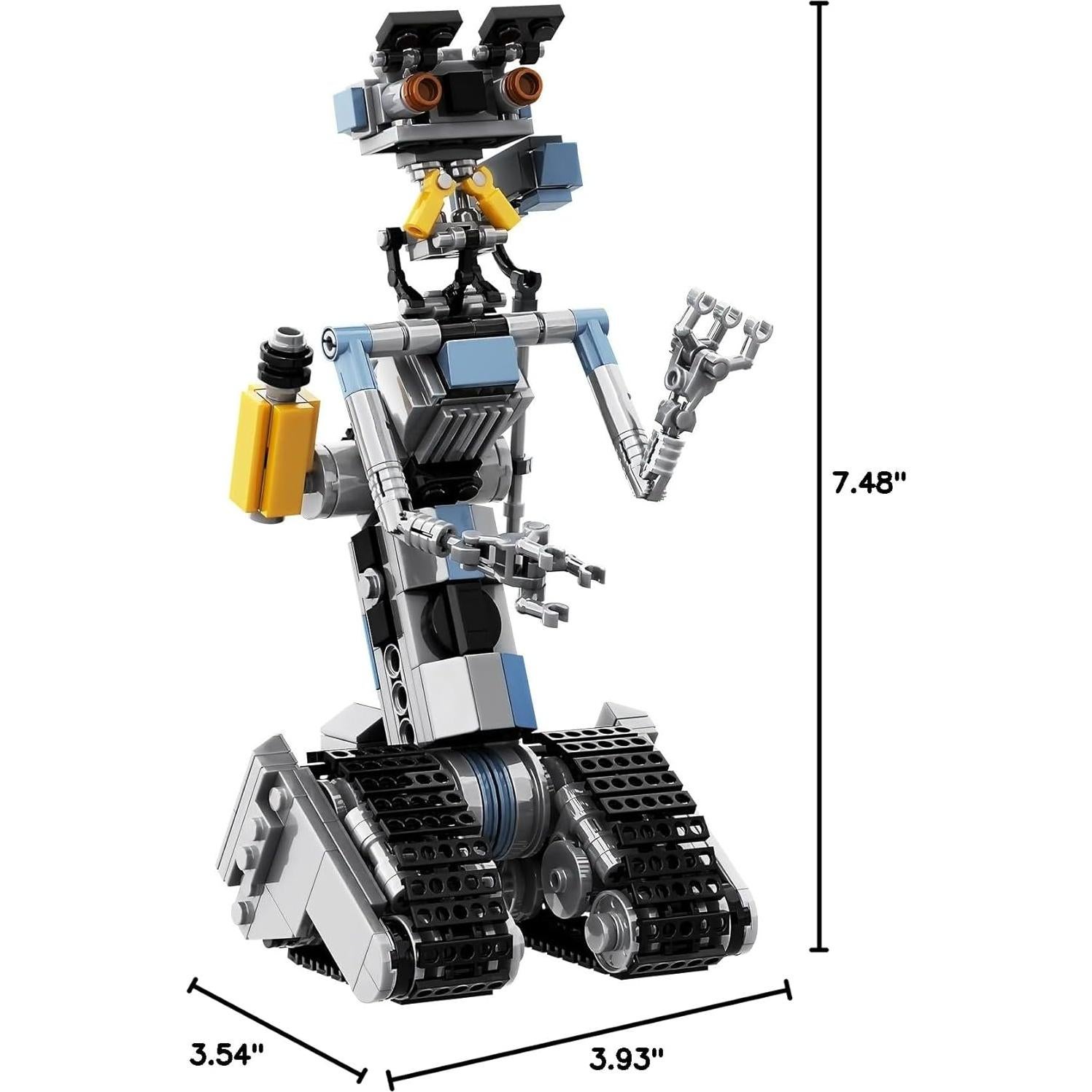 Juego de Construcción Robot Johnny 5 370 Piezas Educativo