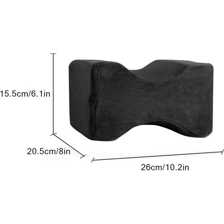 Cojín Elevador de Piernas Lifenanny Espuma Viscoelástica Negro