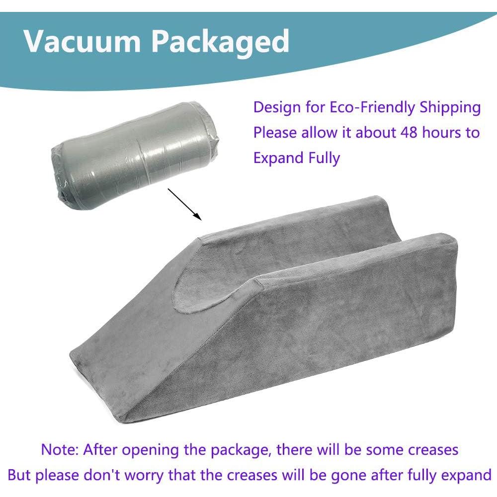 Cojín Elevador de Piernas Zelen 49x20 cm Espuma Lavable