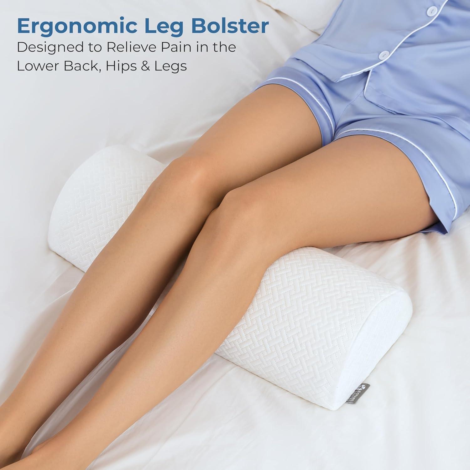 Almohada Semicircular 5 STARS UNITED Espuma de Memoria 2 Piezas