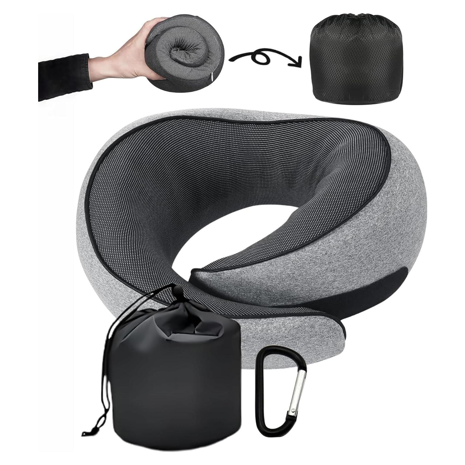 Almohada de Viaje para el Cuello SZXYX Espuma de Memoria