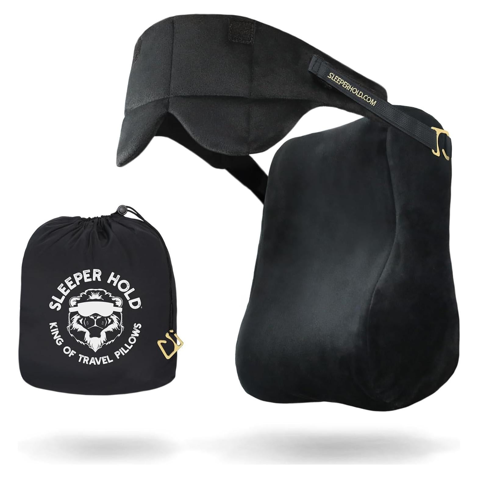 Almohada de Viaje Sleeper Hold 2.0 - Suave y Lavable