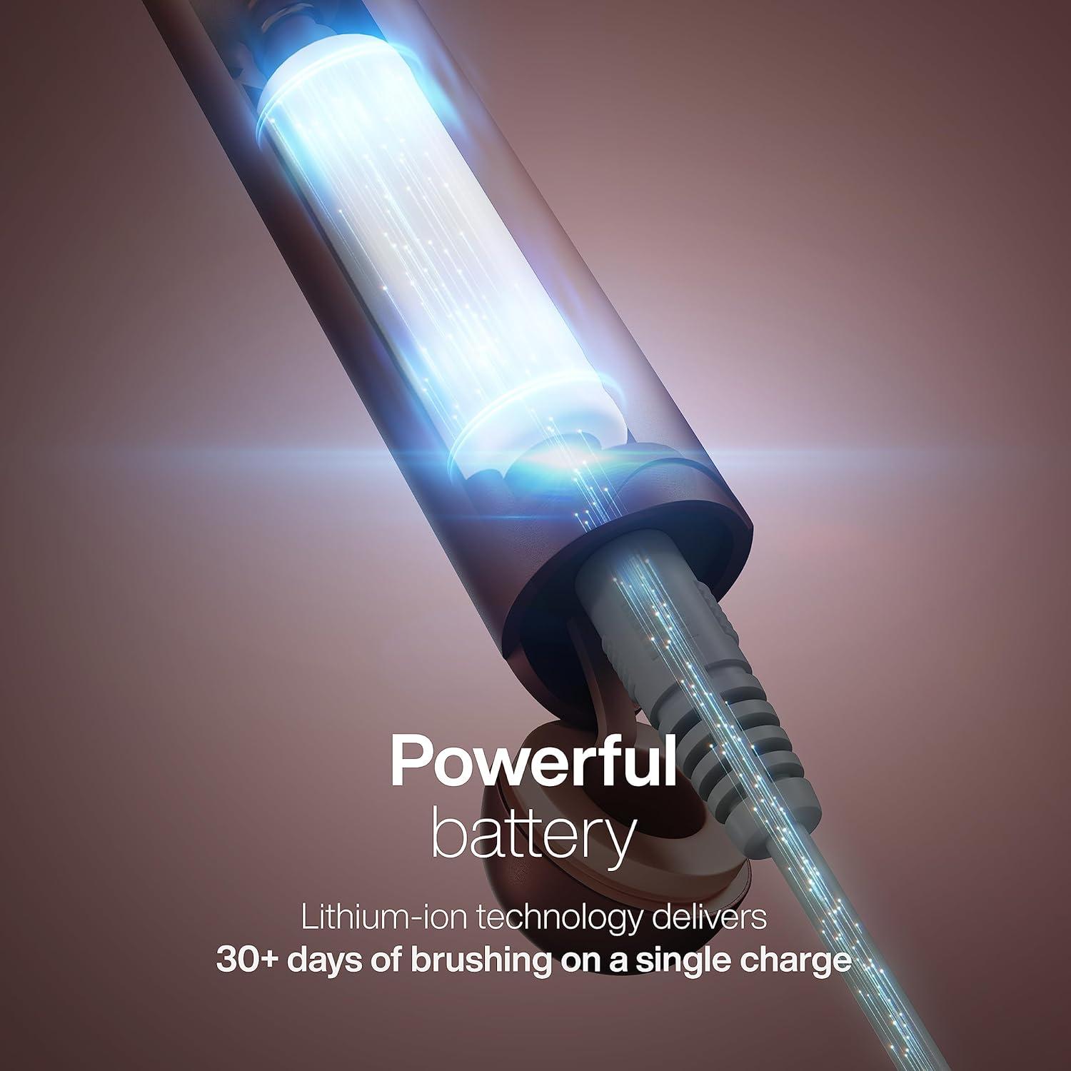 Cepillo de dientes eléctrico Aquasonic Icon Blush 2 modos