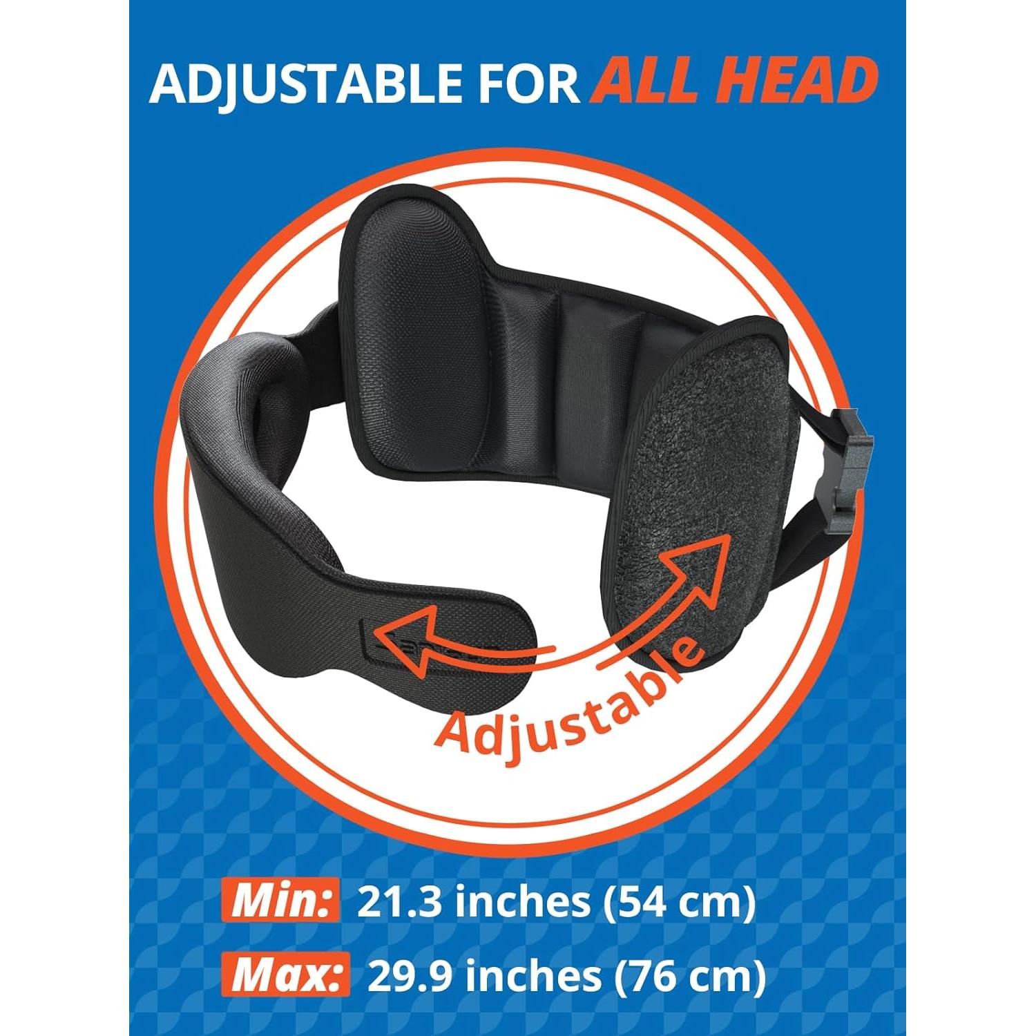 Almohada de Viaje SARISUN con Soporte 360° y Máscara 3D