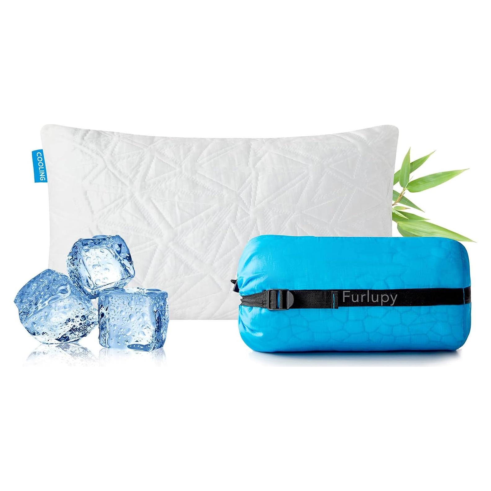 Almohada de Espuma de Memoria Furlupy 30x50 cm Ajustable