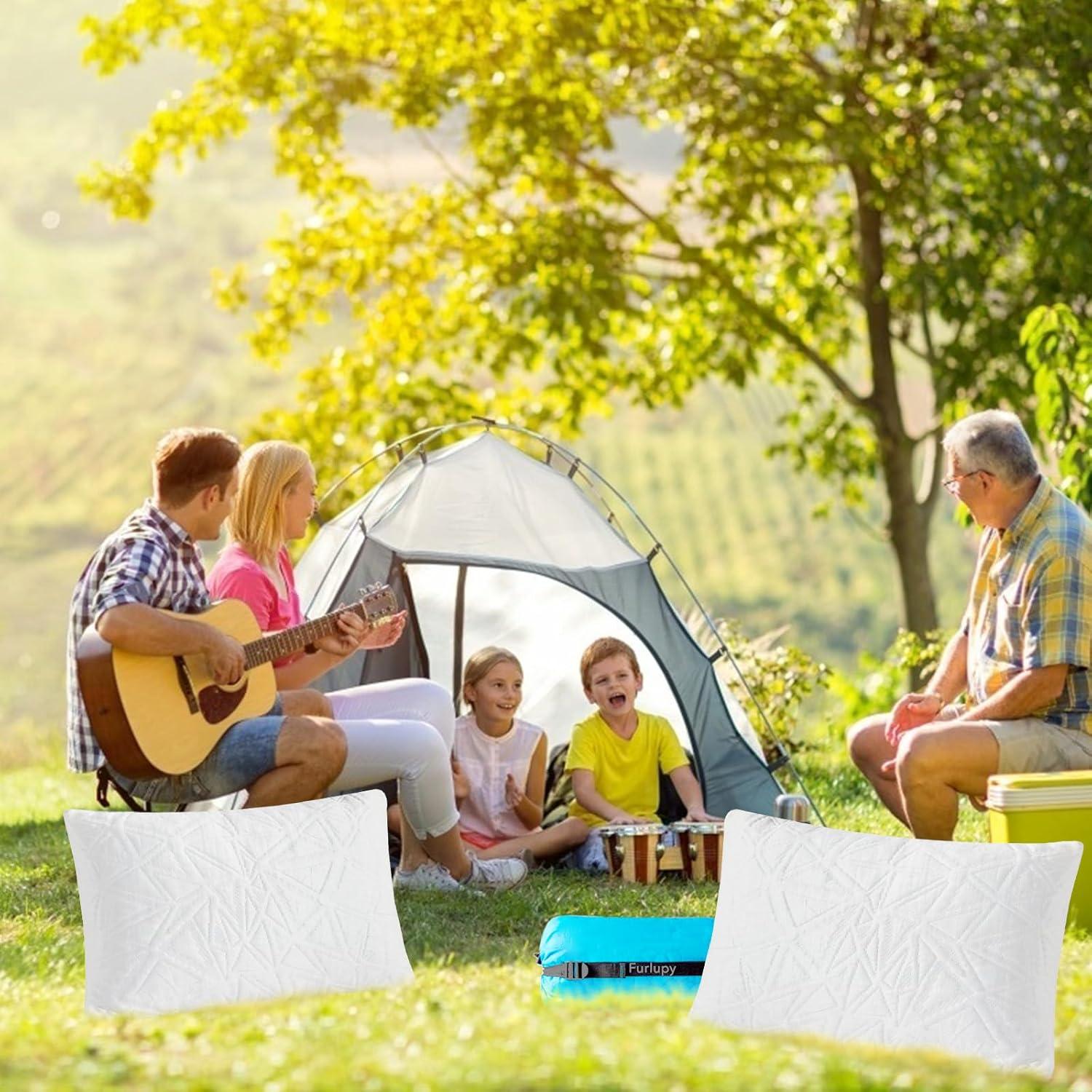 Almohada de Espuma de Memoria Furlupy 30x50 cm Ajustable