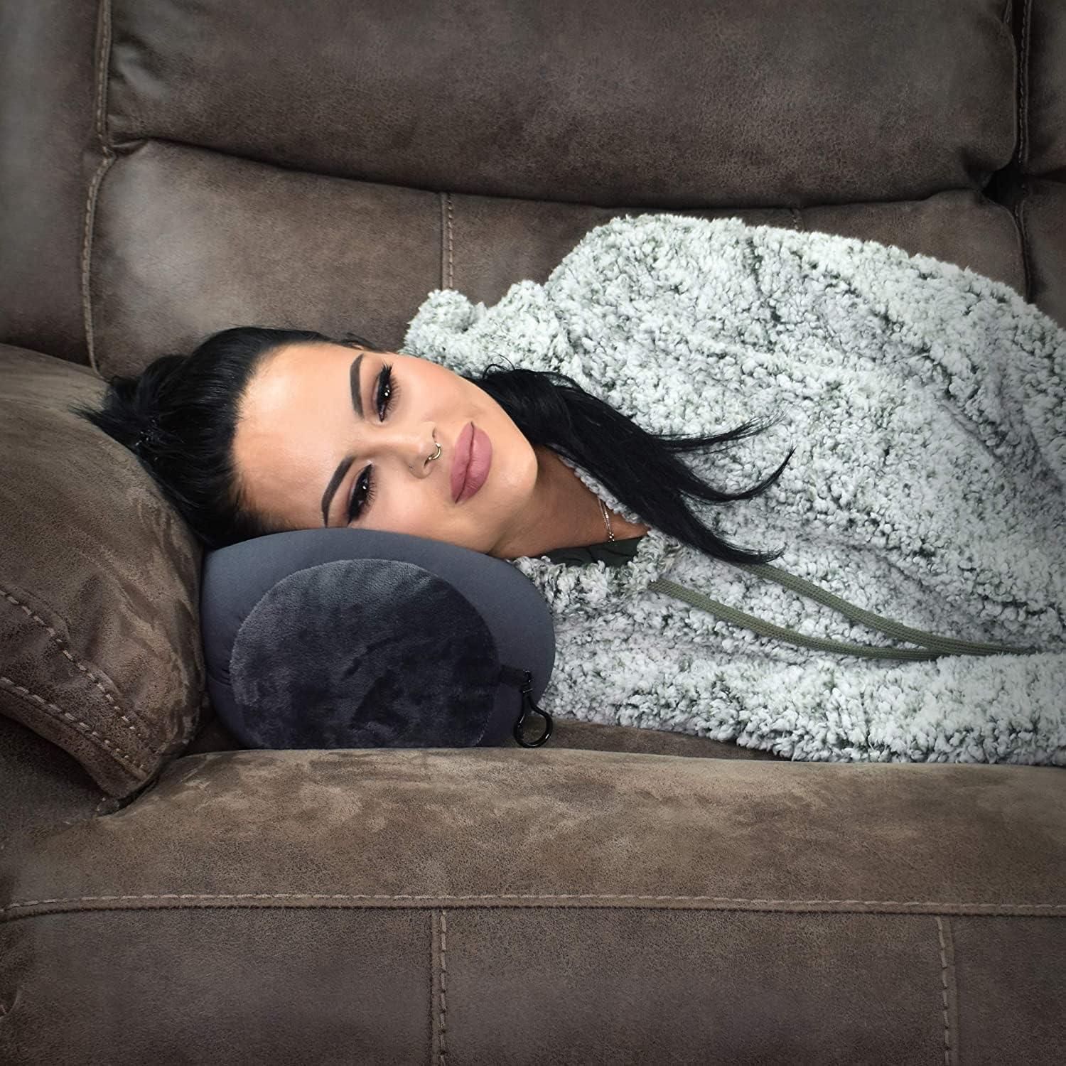 Almohada de Viaje Tubular Wolf Essentials Rosa 35.56x15.24 cm