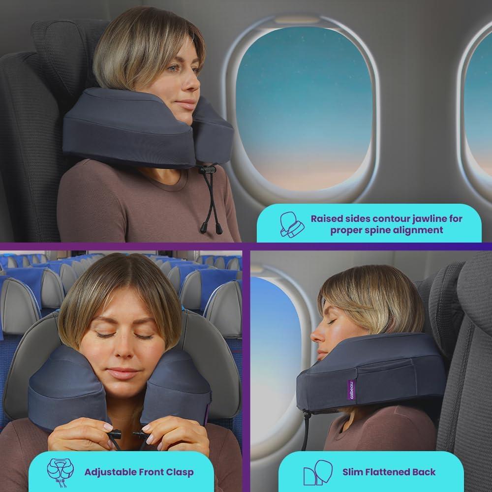 Cabeau Almohada de Viaje Evolución Plus Espuma Viscoelástica