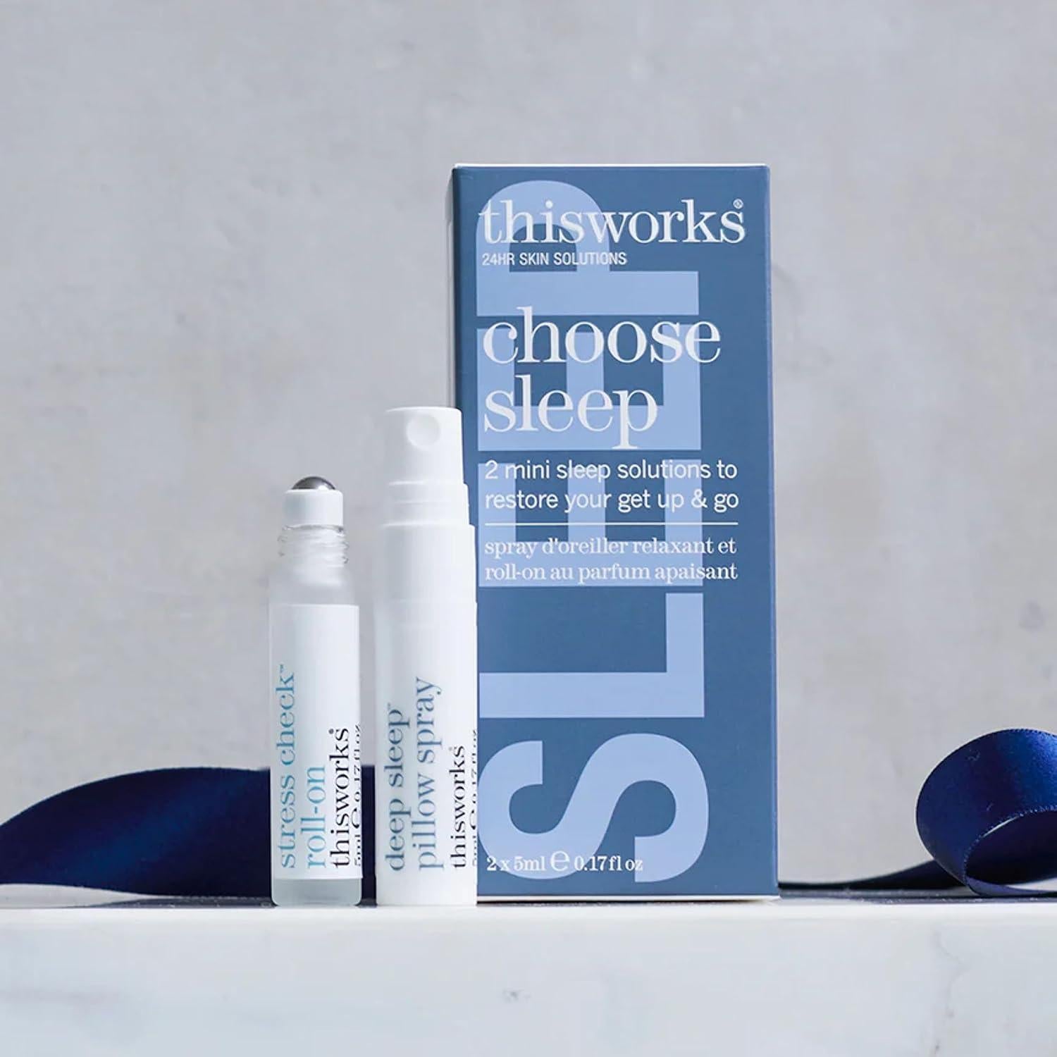 Kit de Viaje This Works Choose Sleep - Spray y Aromaterapia 2x5ml