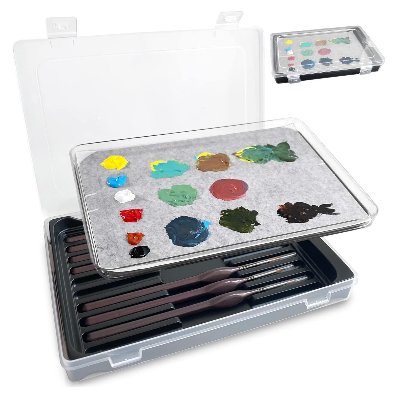 Paleta Húmeda Kreapa para Pintura Acrílica 21.84x15.75cm