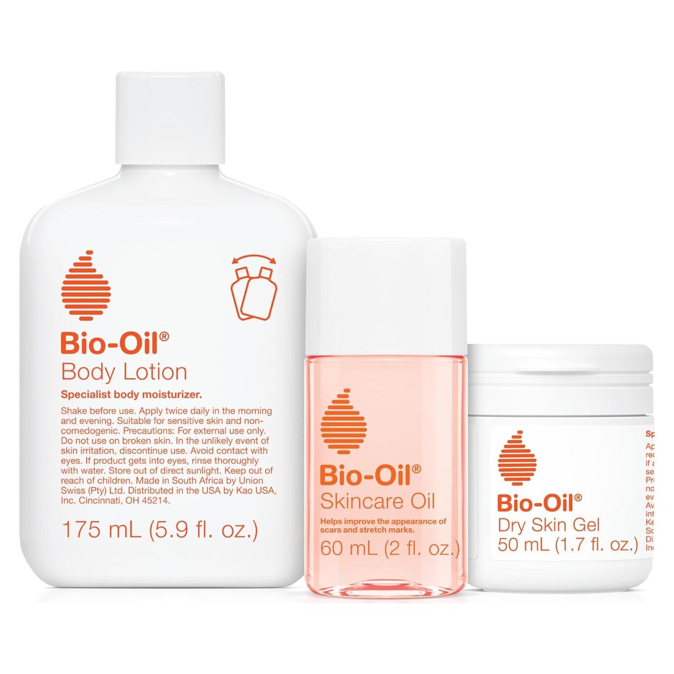 Set de Cuidado de la Piel Bio-Oil 3 Piezas Hidratantes