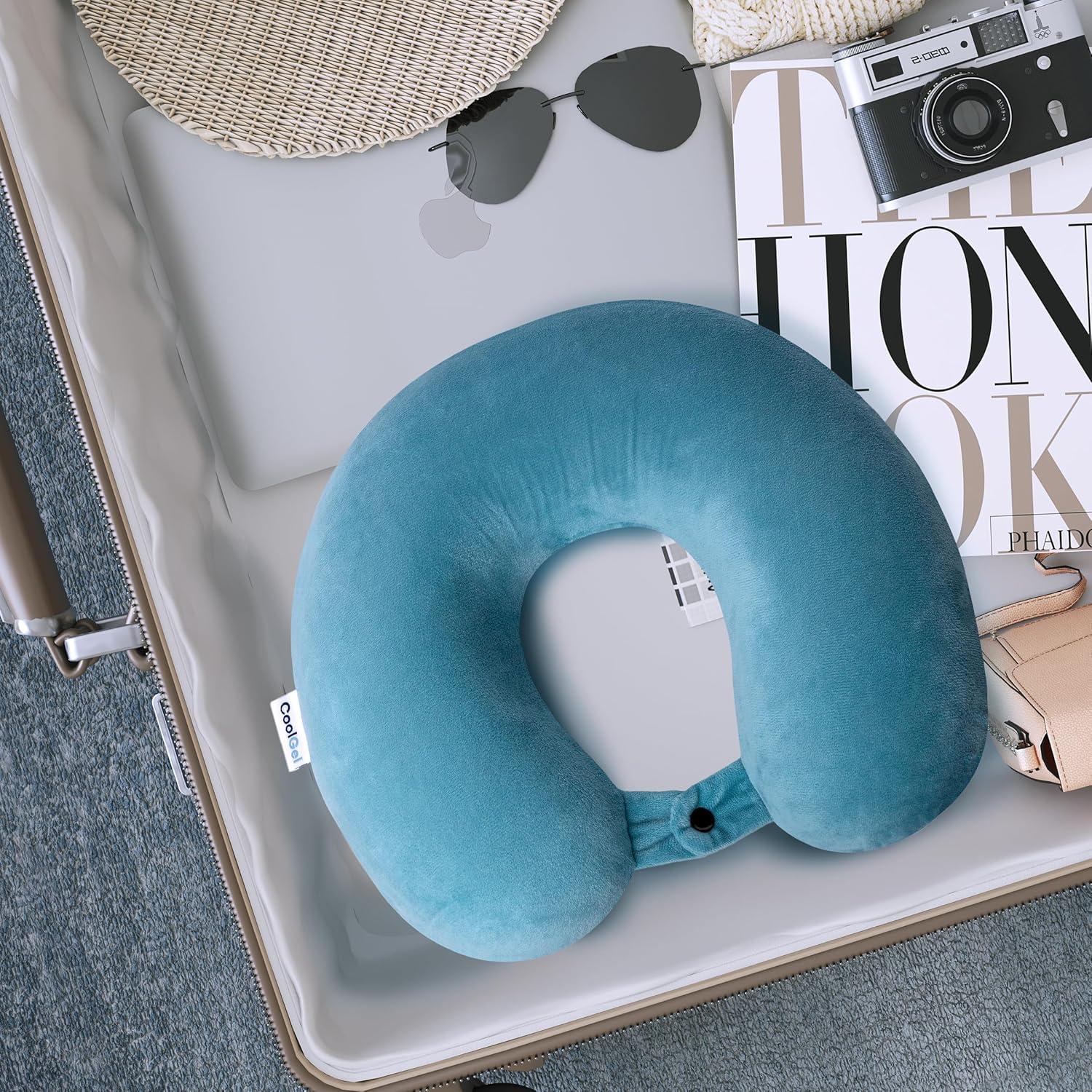 Almohada de Gel Frío COOL GEL Espuma con Memoria 30x27 cm