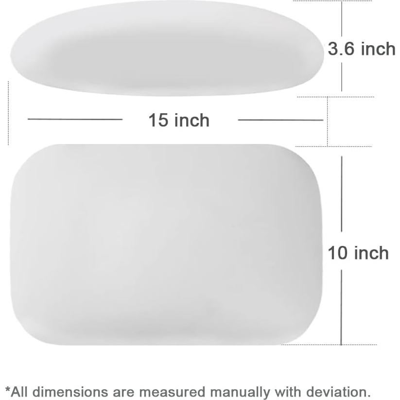 Almohada Soporte Lumbar Carwales 38x25x9 cm Alivio Espalda