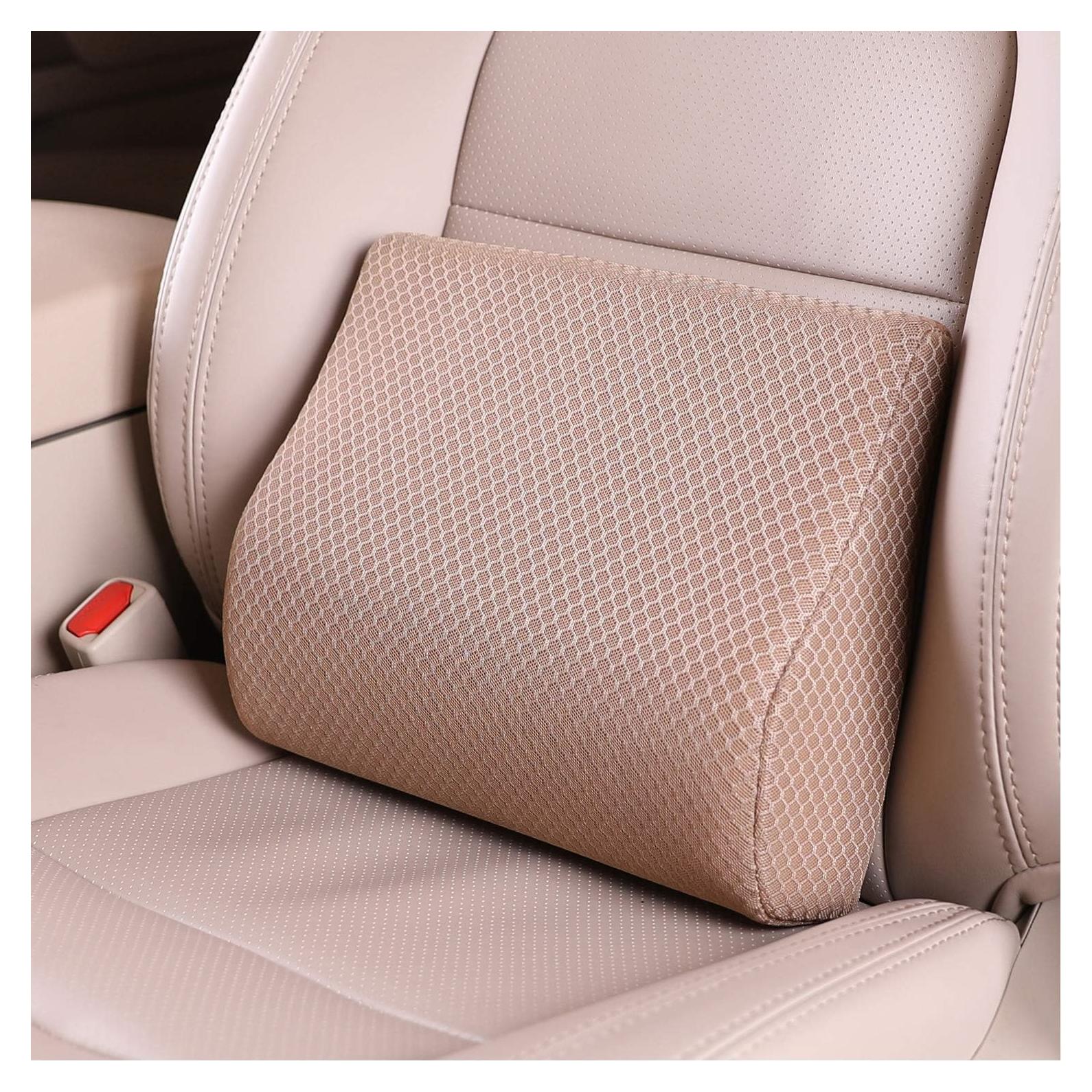 Almohada Soporte Lumbar TISHIJIE Espuma Viscoelástica Beige