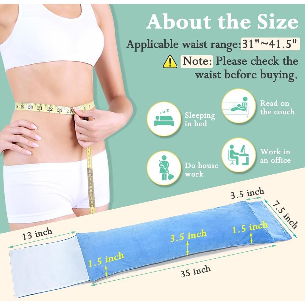 Almohada Lumbar KAVIL Ajustable para Alivio de Espalda