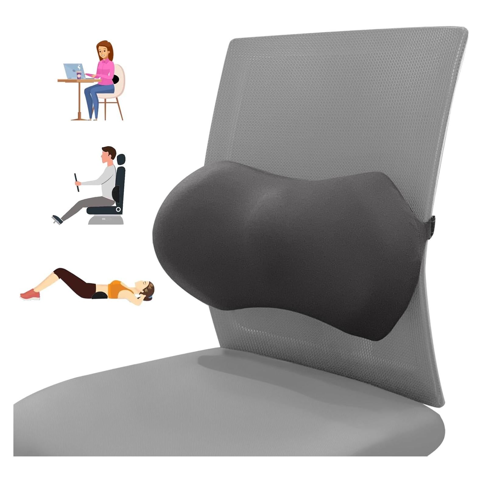 Almohada Lumbar Ergonómica MXPOLY para Espalda Baja