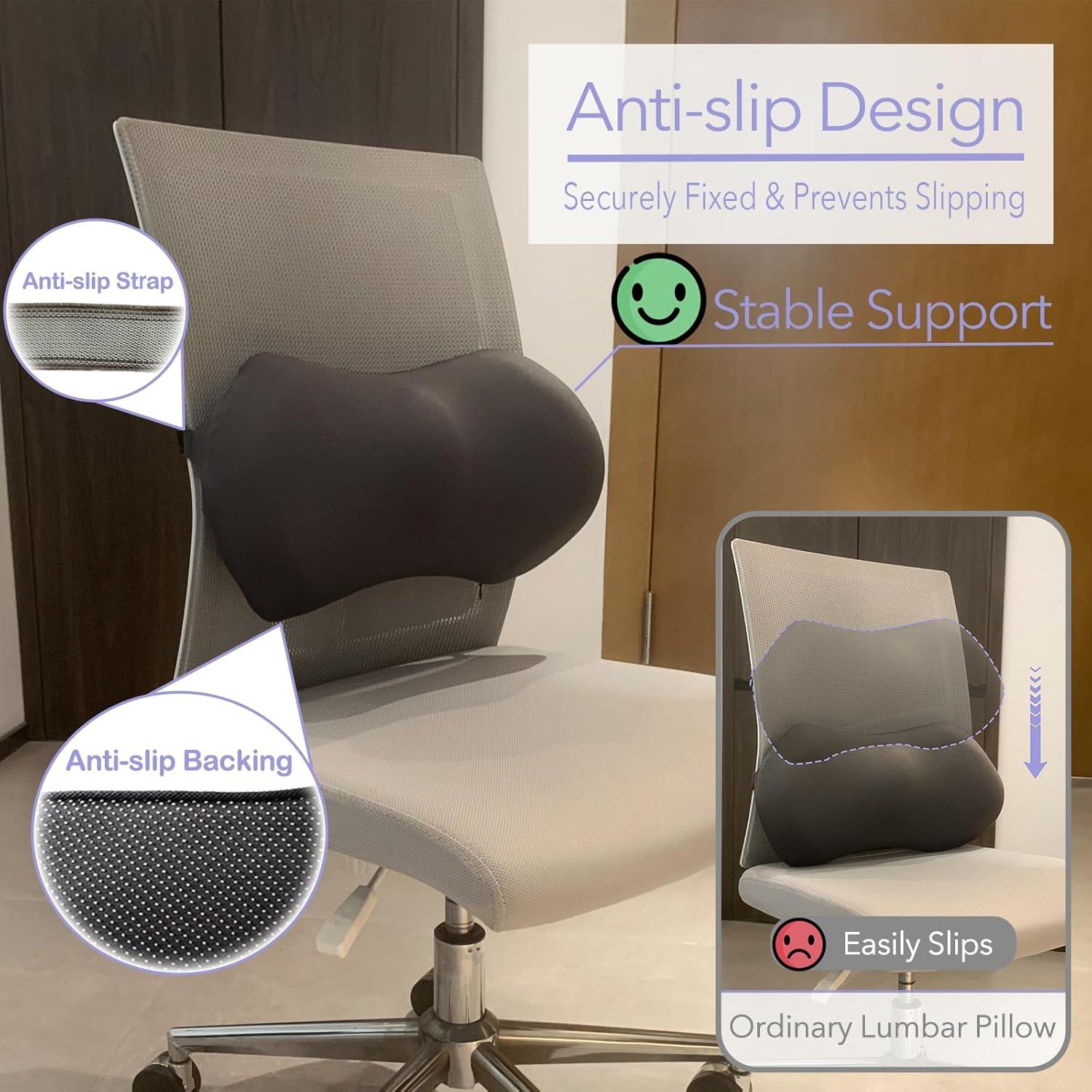 Almohada Lumbar Ergonómica MXPOLY para Espalda Baja