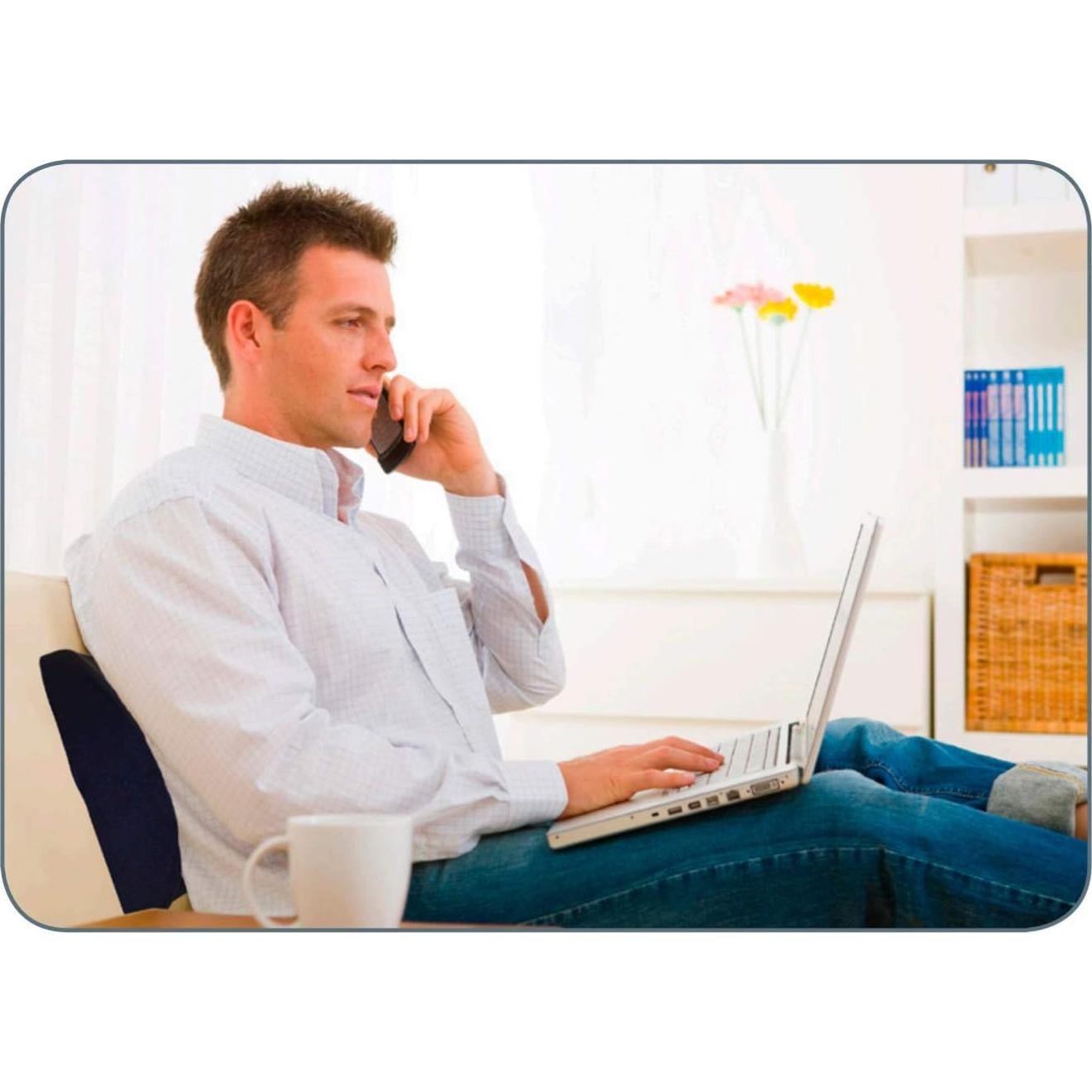 Soporte Lumbar Roscoe para Silla de Oficina 35,5x12,7cm