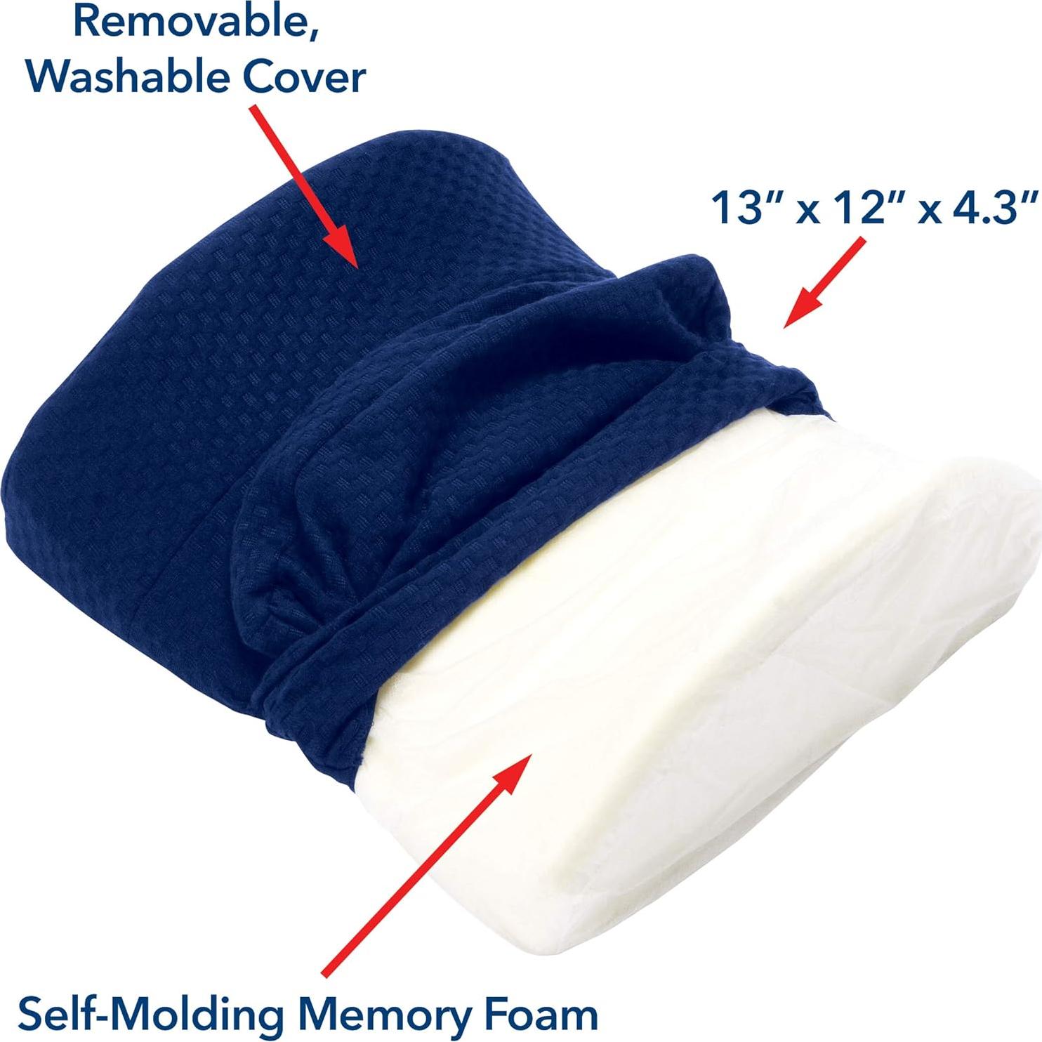 Cojín Lumbar Carex - Soporte Espalda Ergonómico 38.7x12.7cm