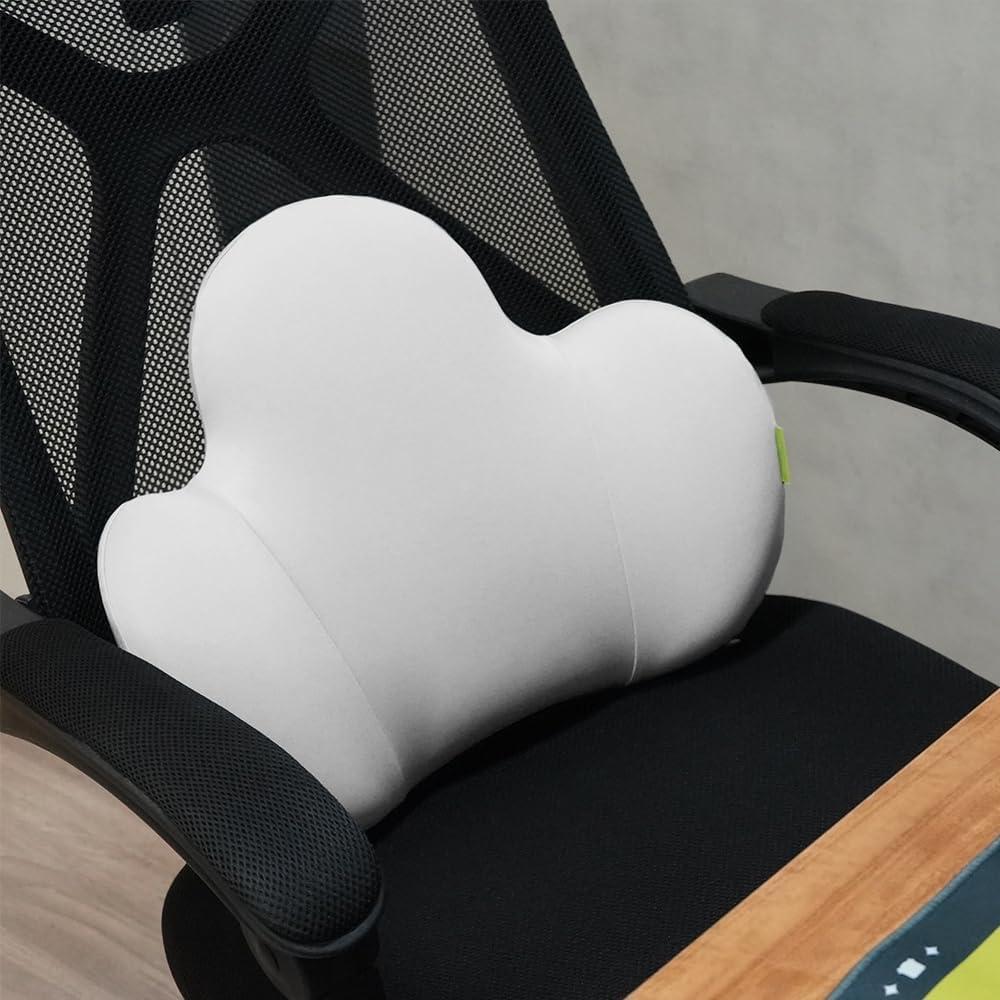 Almohada Lumbar Ergonomica Back2 con Espuma de Memoria Gris