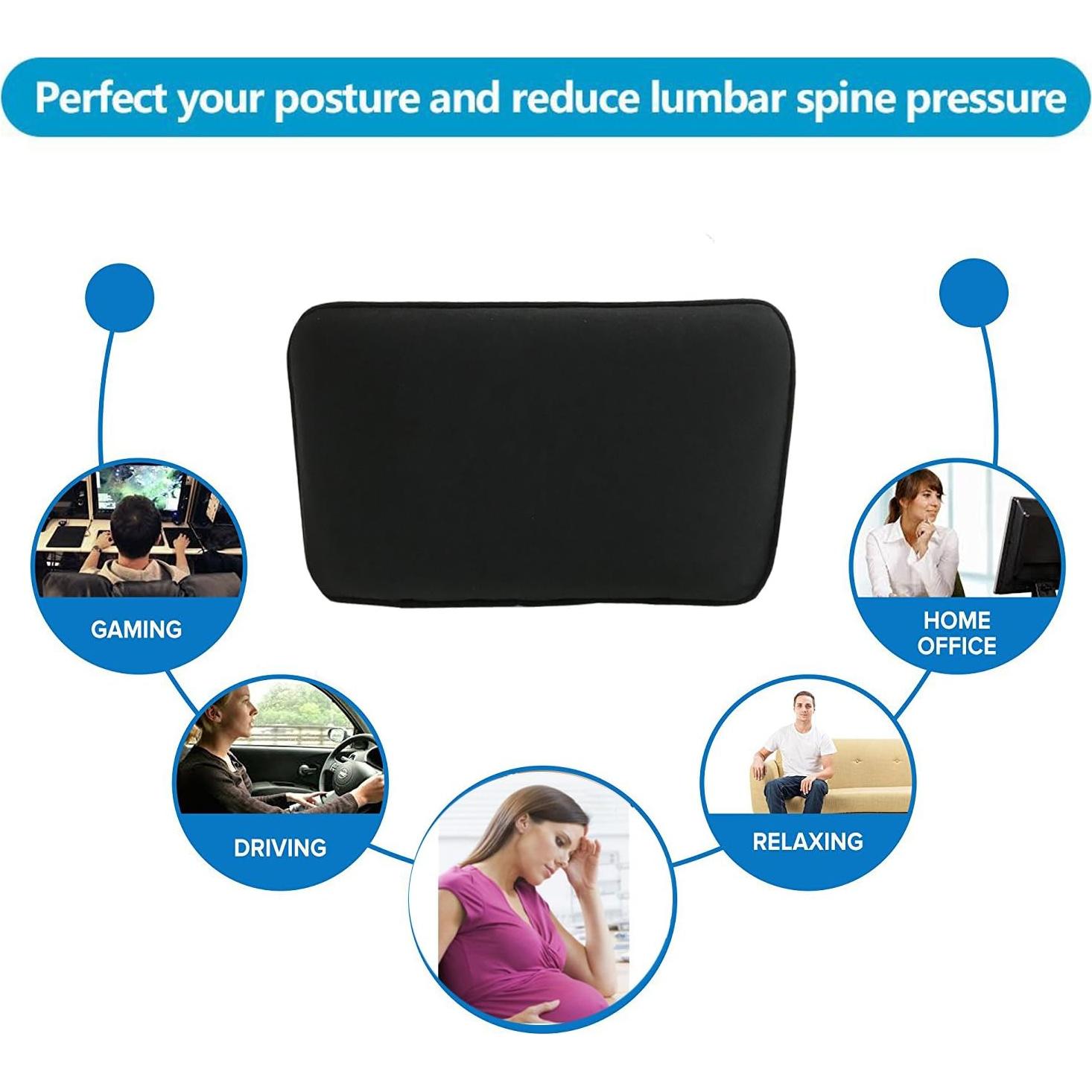 Almohada de Soporte Lumbar Big Hippo - Espuma con Memoria