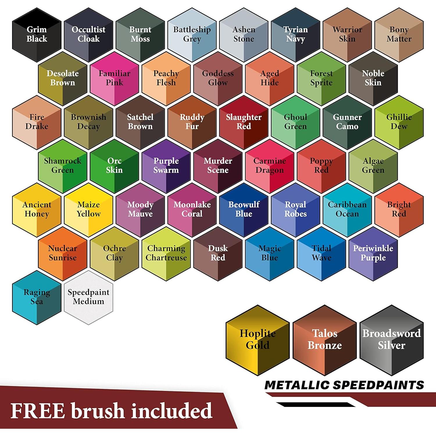 Conjunto Mega Speedpaint 2.0 The Army Painter 50x18ml 42 Colores