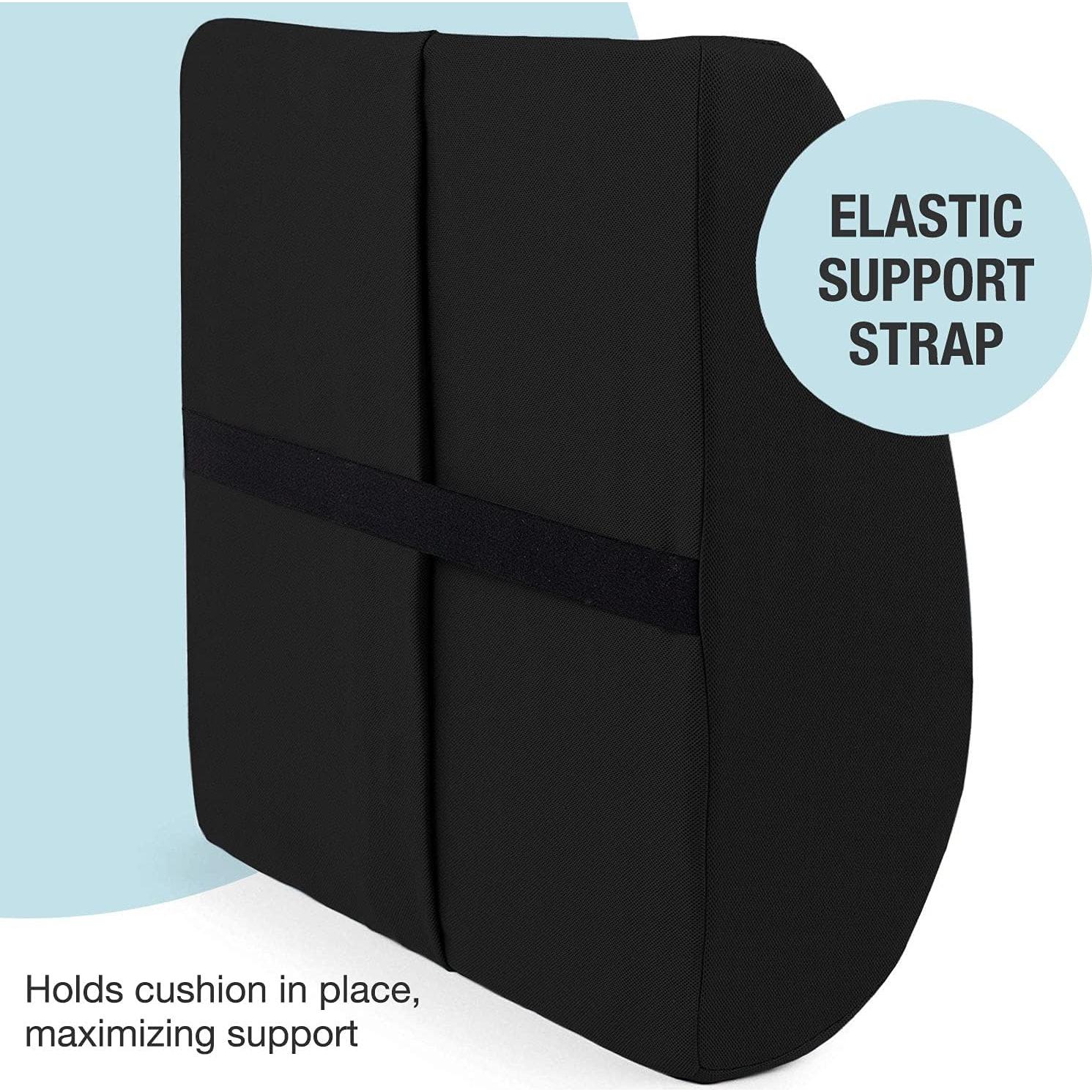 Almohada Lumbar DMI Ergonomica con Funda Lavable 35,56x33,02cm