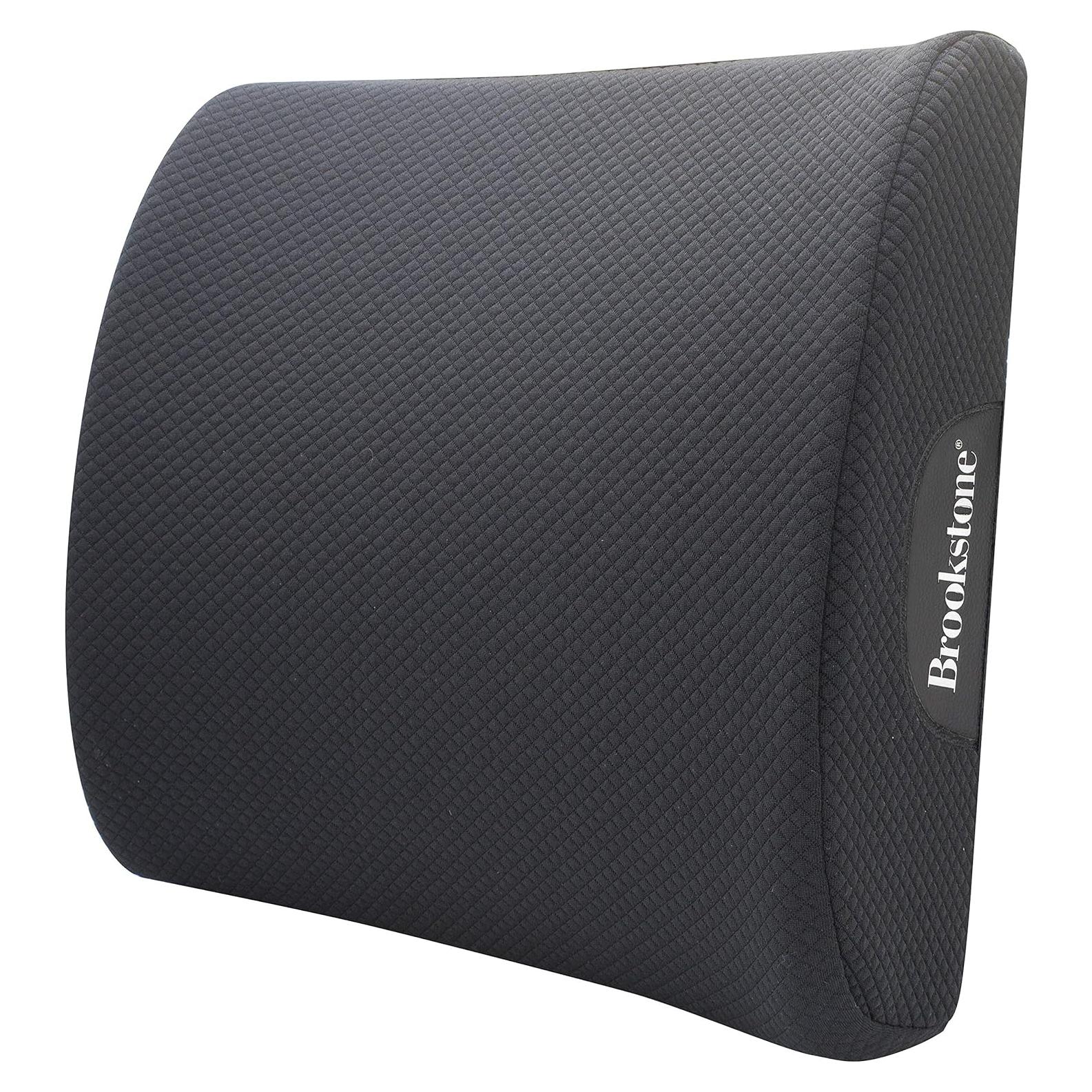 Cojín Lumbar Brookstone BK1209 Espuma de Memoria Ajustable