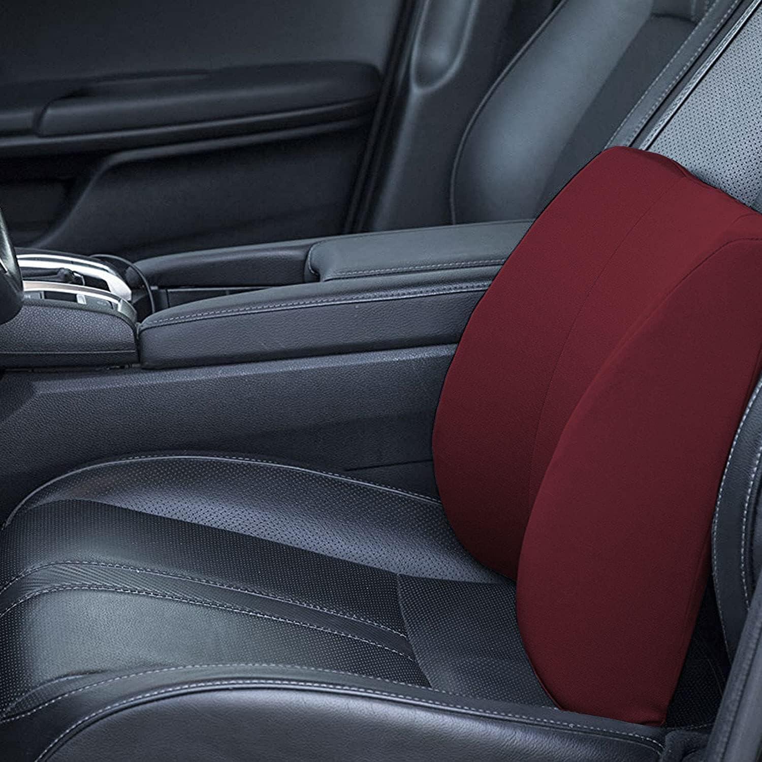 Almohada Lumbar DMI Ergonomica 35,56x33,02cm Burdeos