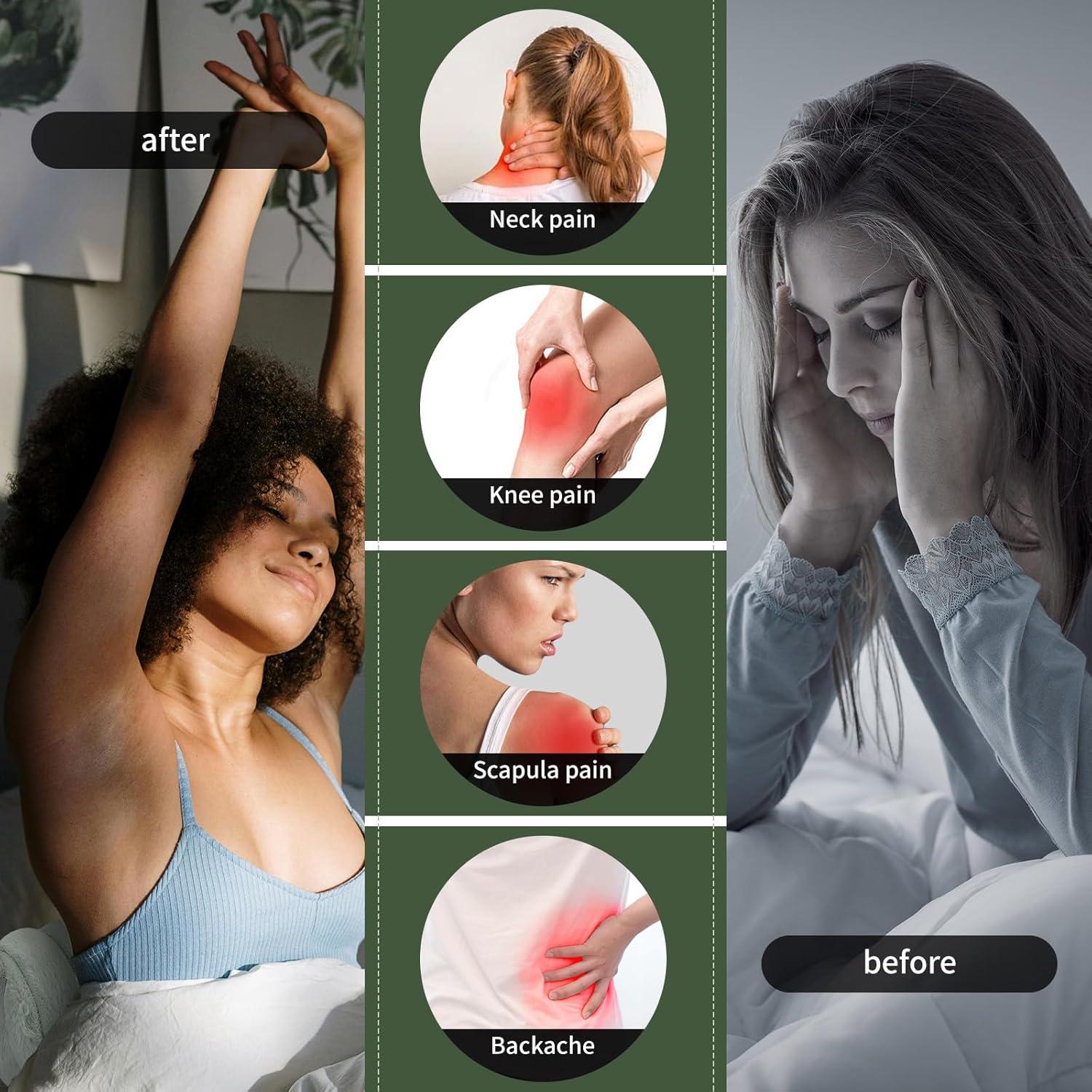 Almohada Cervical Cilíndrica Beatvive Espuma Púrpura 47x12 cm