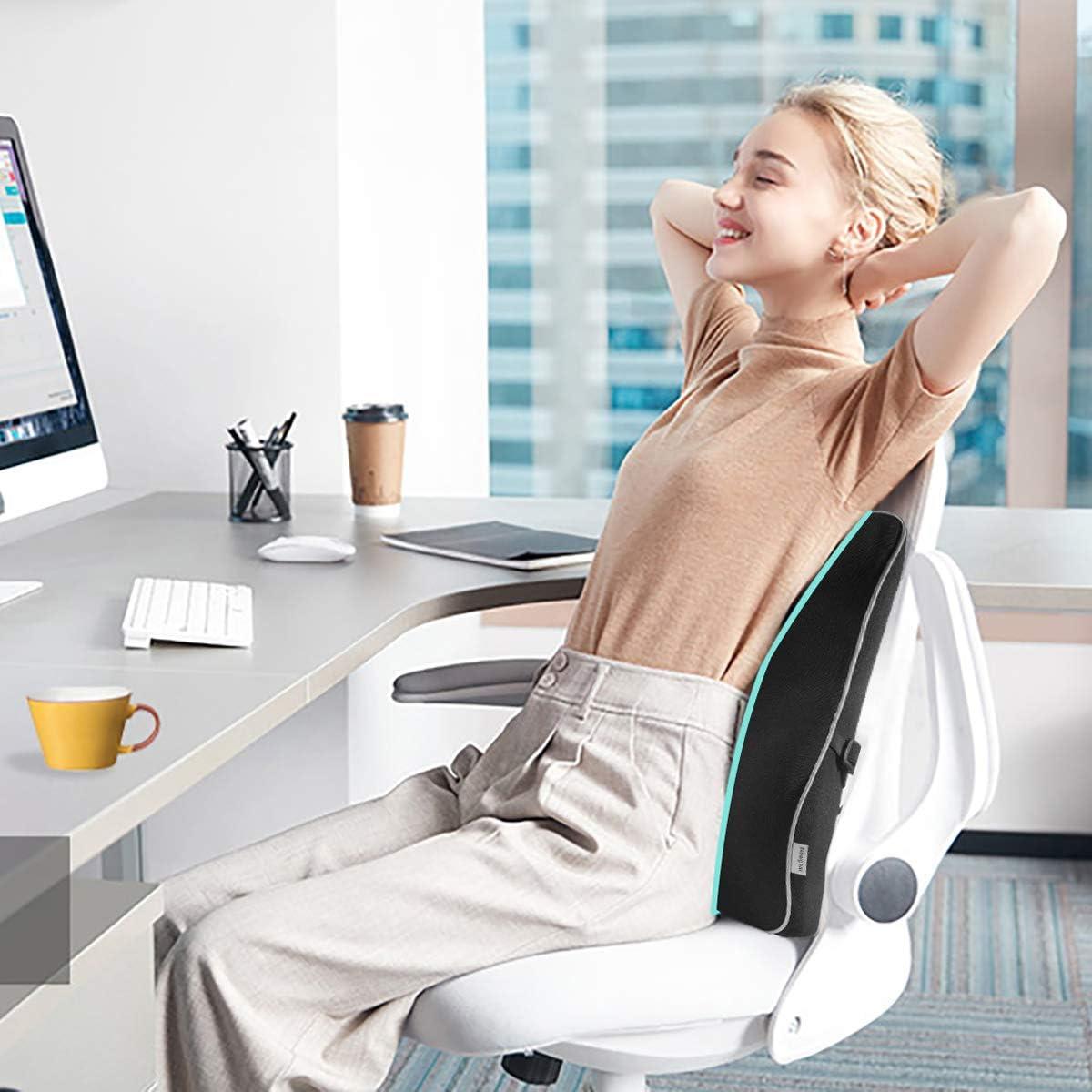 Cojín de Soporte Lumbar Newgam Espuma Viscoelástica 45x40cm