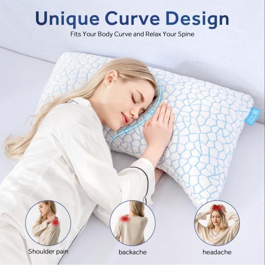 Almohada Lateral Refrigerante QUTOOL Reina Ajustable