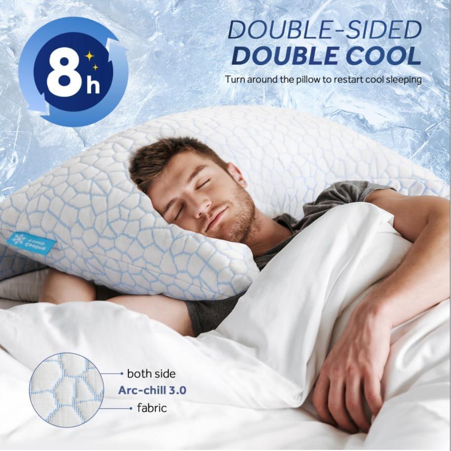 Almohada Lateral Refrigerante QUTOOL Reina Ajustable