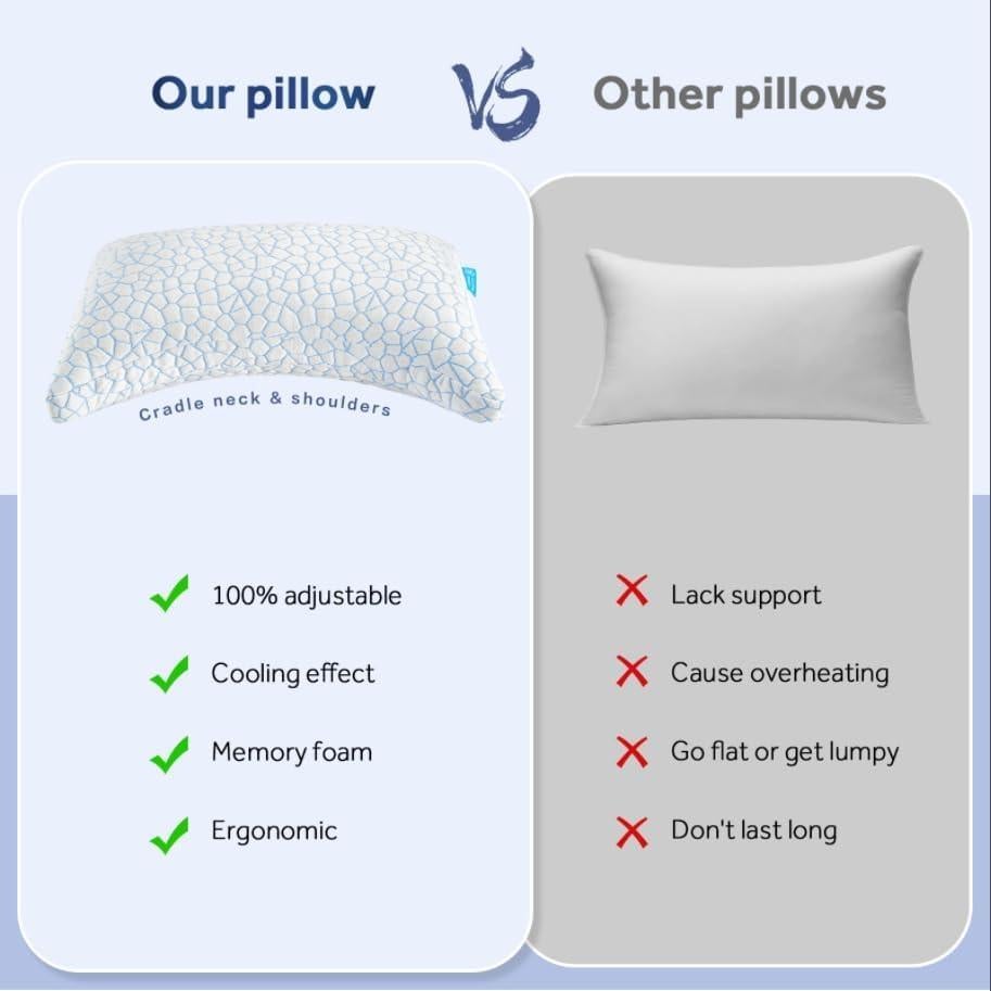 Almohada Lateral Refrigerante QUTOOL Reina Ajustable